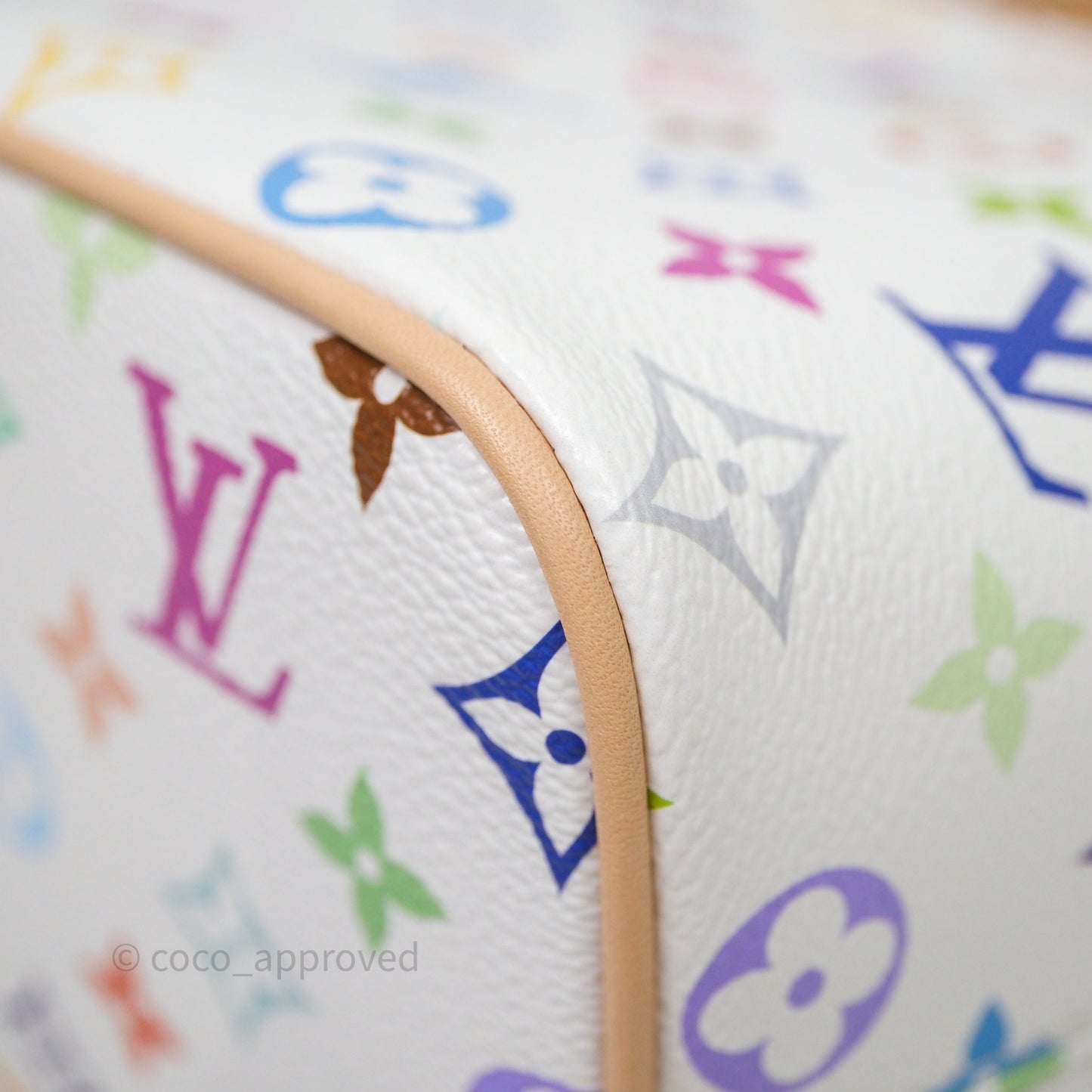 Louis Vuitton x Takashi Murakami All In BB Bag Multicolore Blanc Monogram Canvas