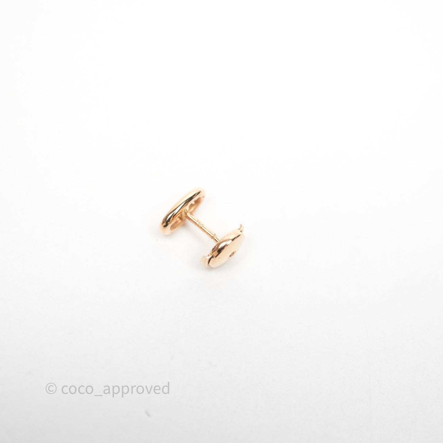 Hermès Chaine d'Ancre Earrings Rose Gold