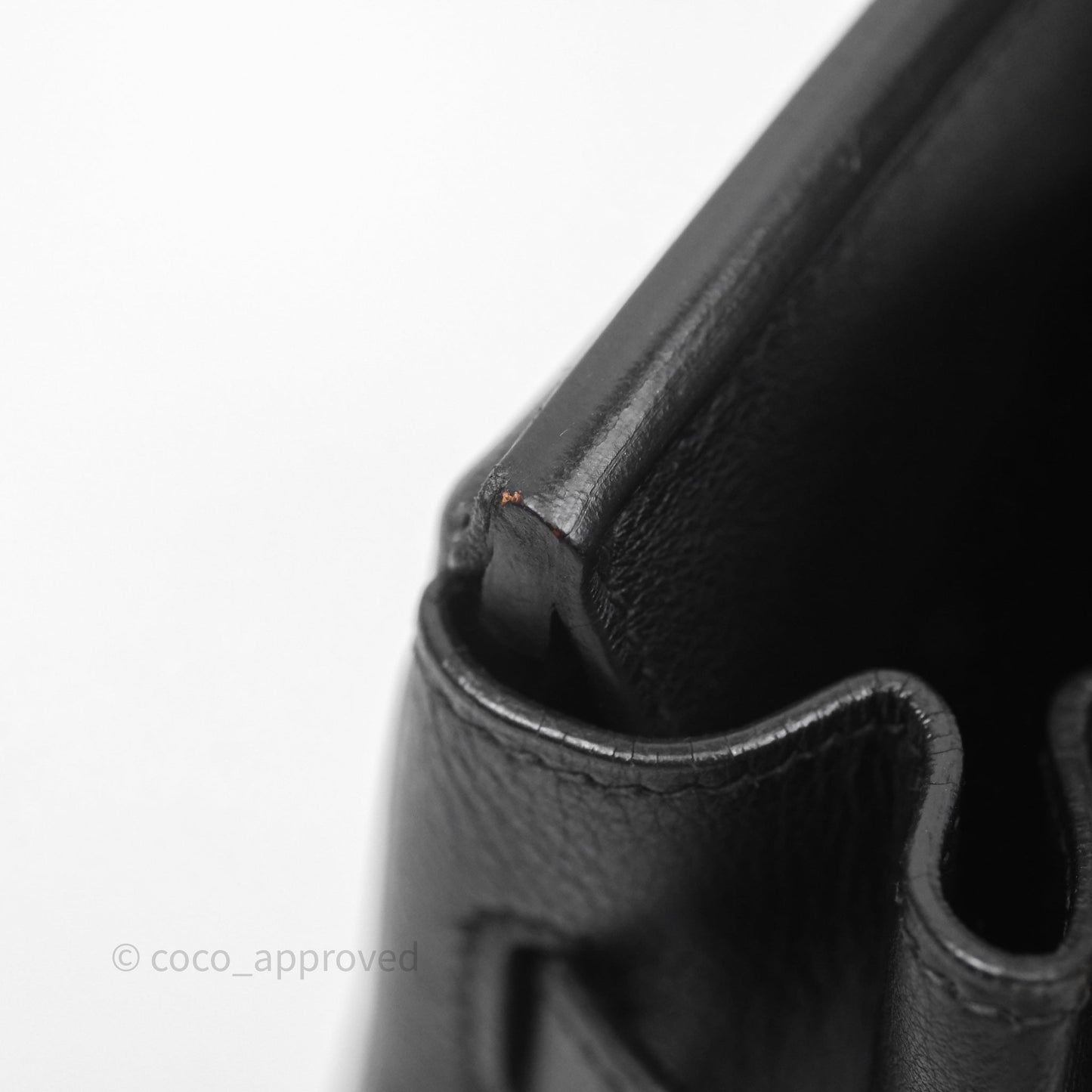 Hermès Birkin 30 Noir 89 Evergrain Palladium Hardware