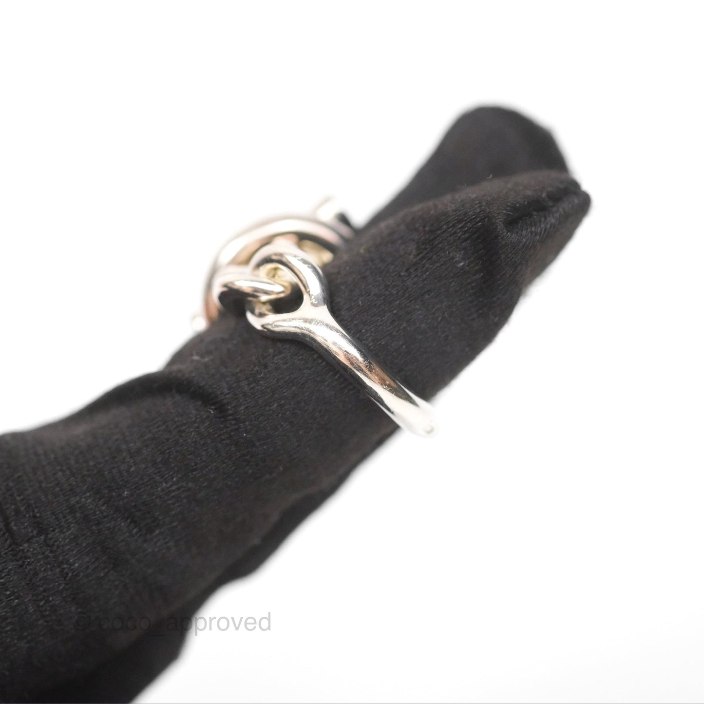 Hermès Echappee Ring GM Sterling Silver