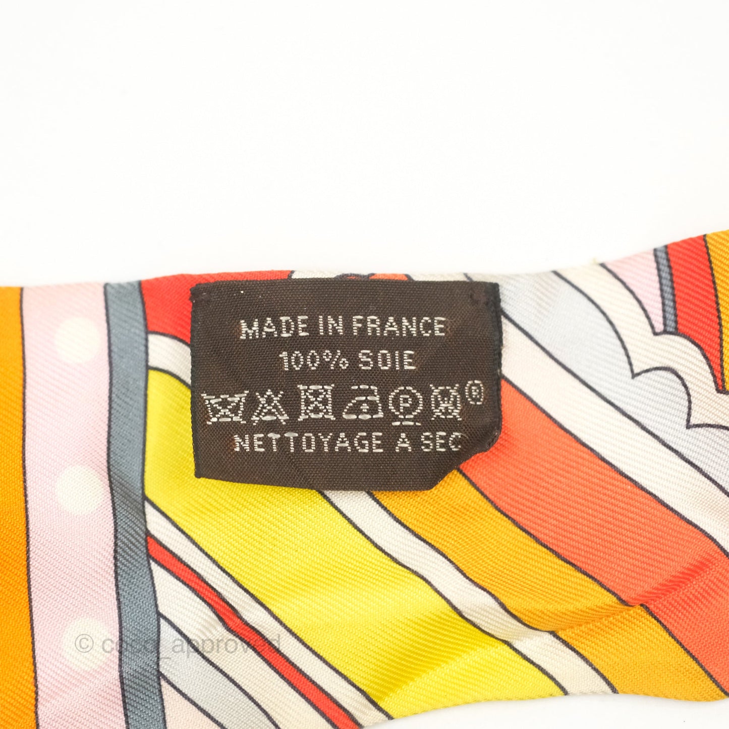 Hermès Faubourg Rainbow Silk Twilly