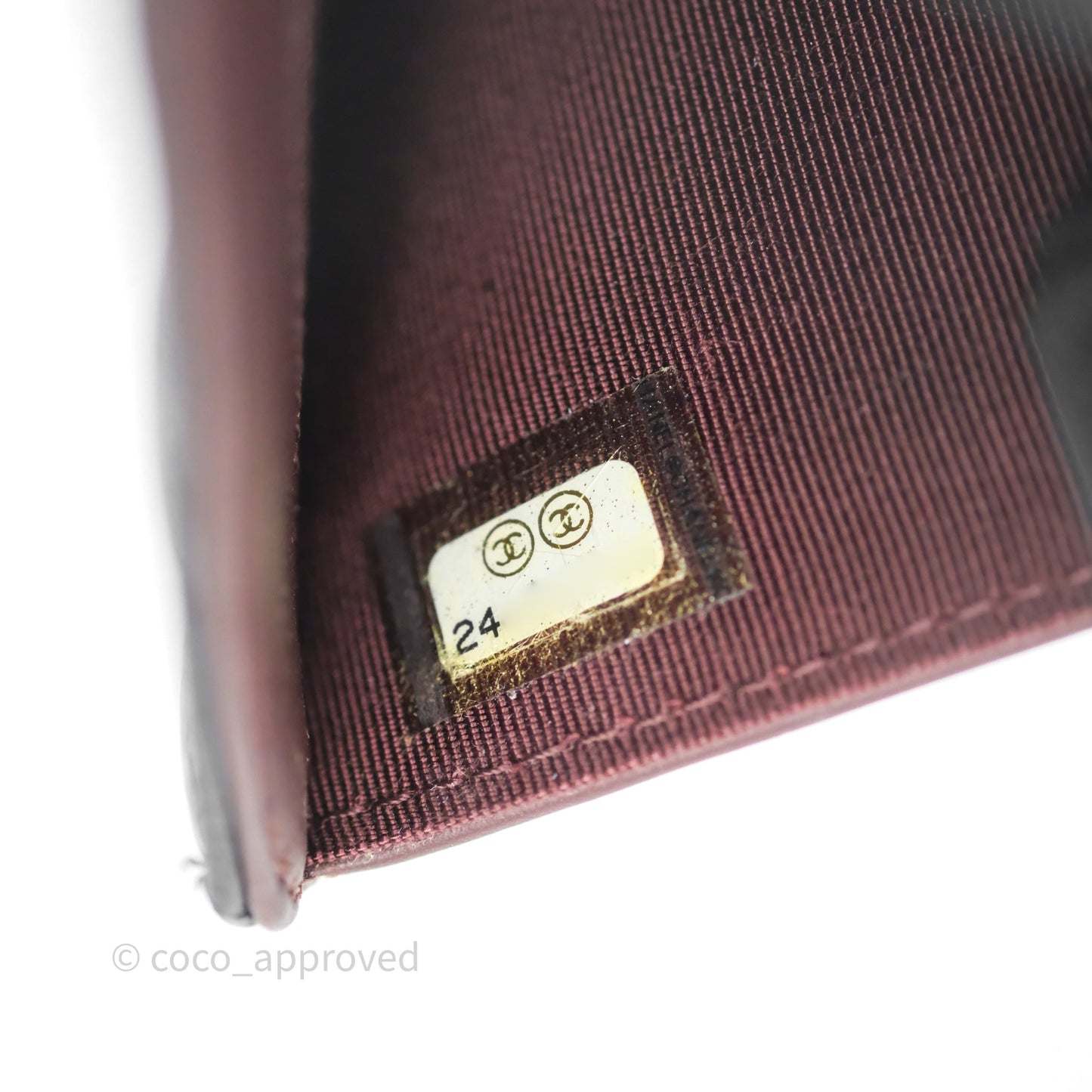 Chanel Classic Quilted Long Wallet Black Caviar Gold Hardware
