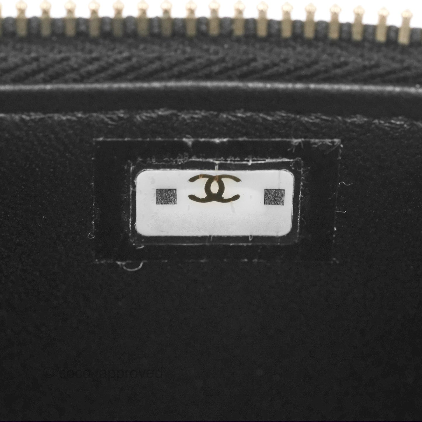 Chanel Vanity with Heart Adjustable Chain Black Caviar Aged Gold Hardware