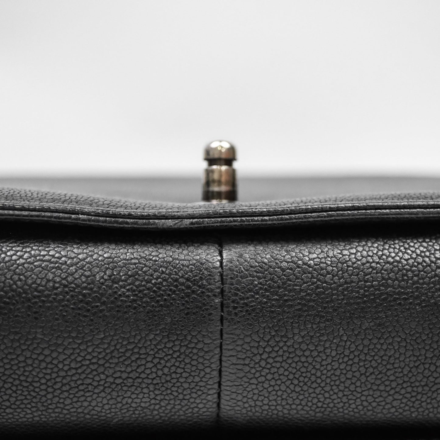Chanel Quilted New Medium Boy Black Caviar Ruthenium Hardware