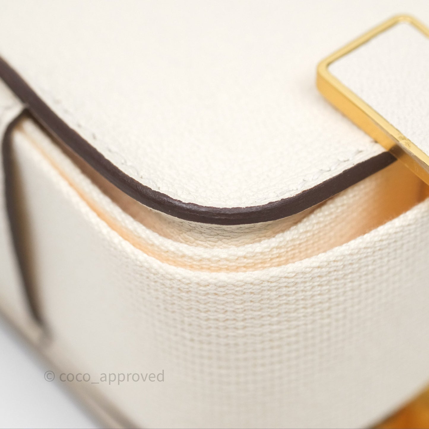 Hermès Geta Bag Nata I2 Chevre Mysore Gold Hardware