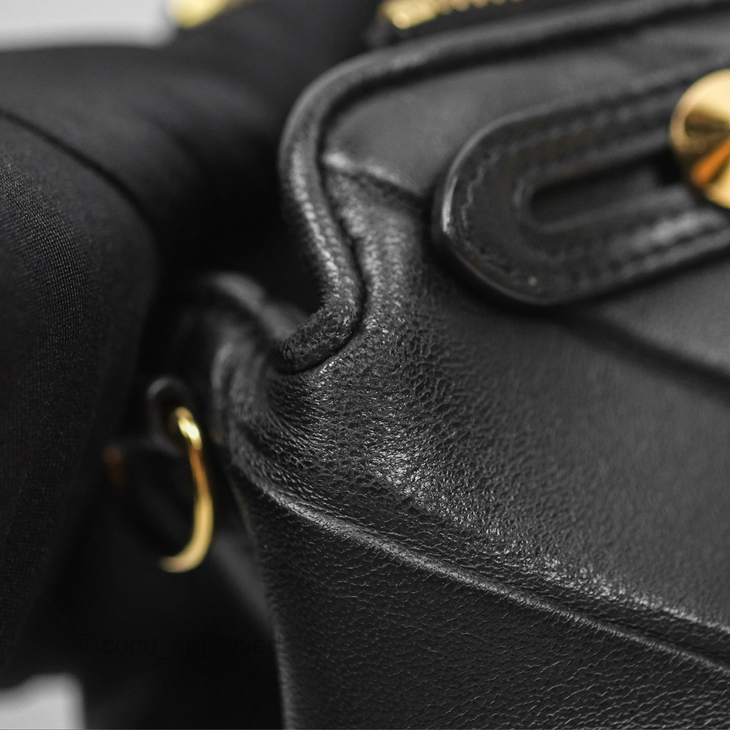 Fendi Medium By The Way Vit. Dolce Bag Black