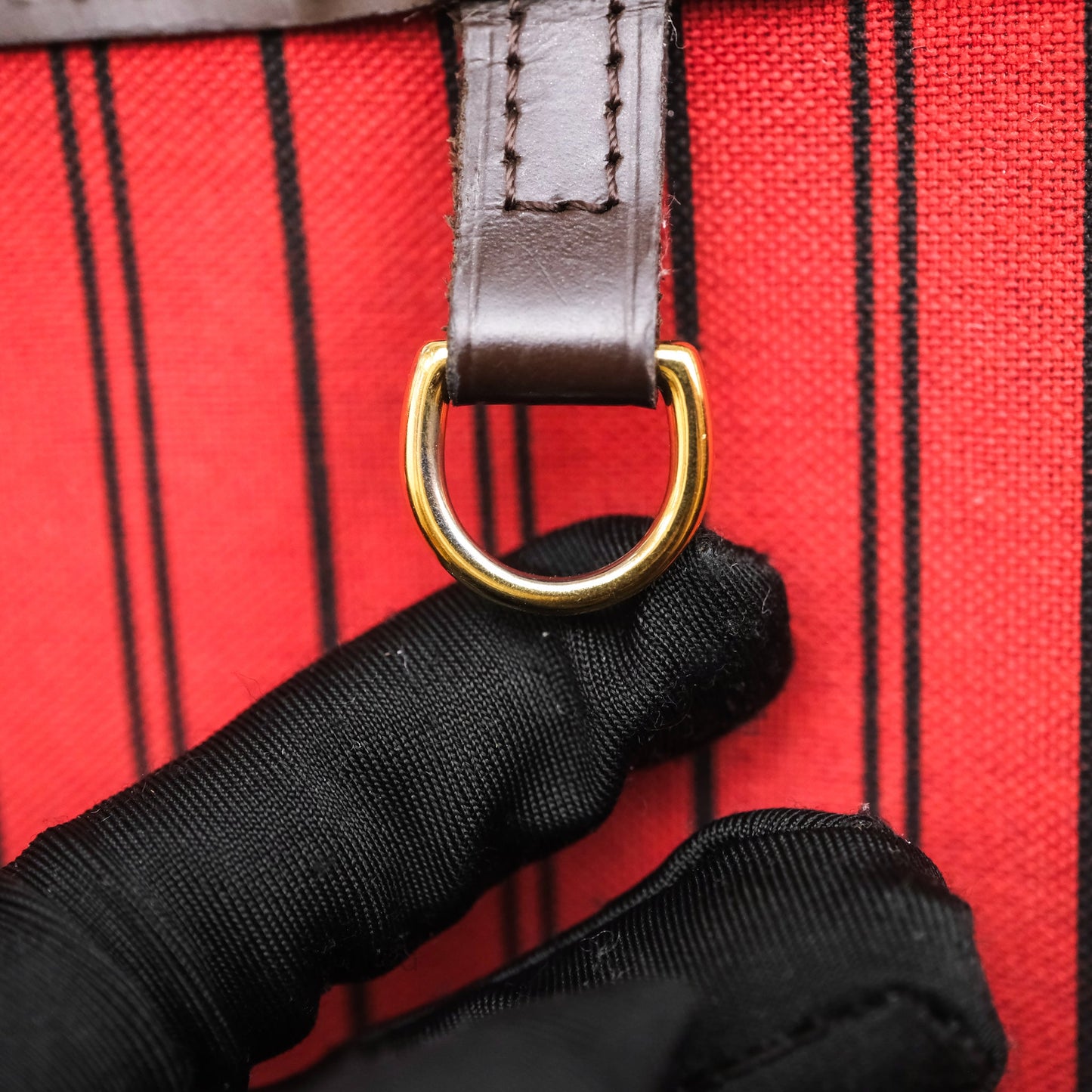 Louis Vuitton Neverfull MM Tote Bag Damier Ebene Canvas