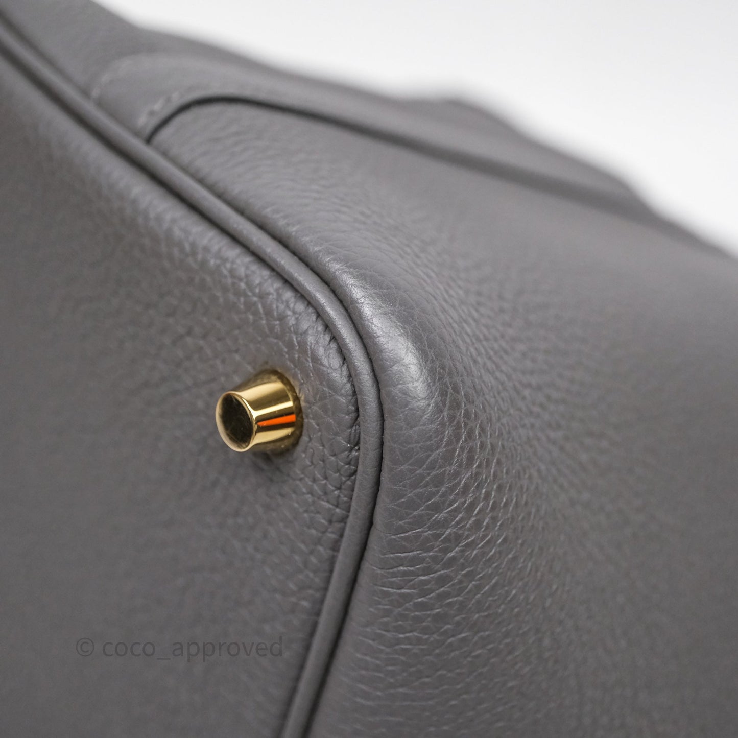 Hermès Picotin Lock 18 Graphite 88 Taurillon Maurice Gold Hardware