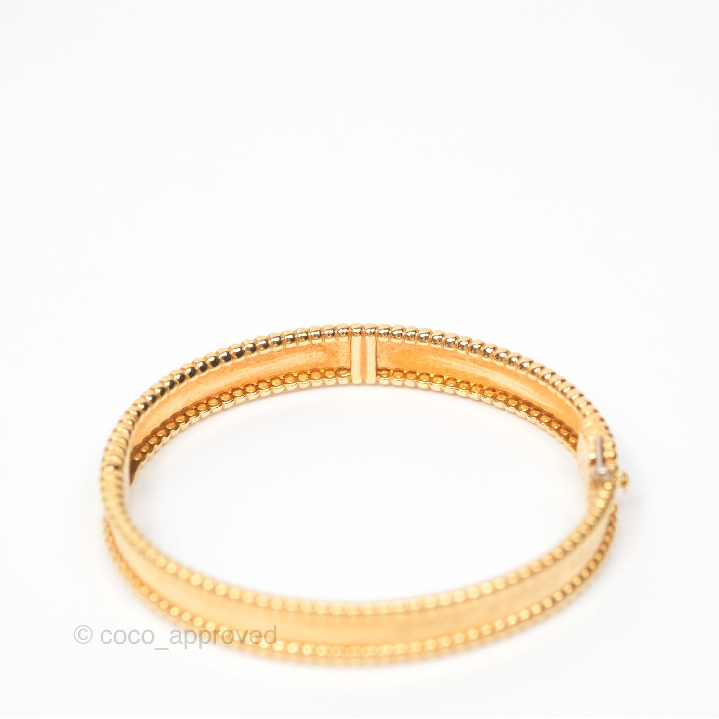 Van Cleef & Arpels Perlée Signature Bracelet Extra Small Model Yellow Gold