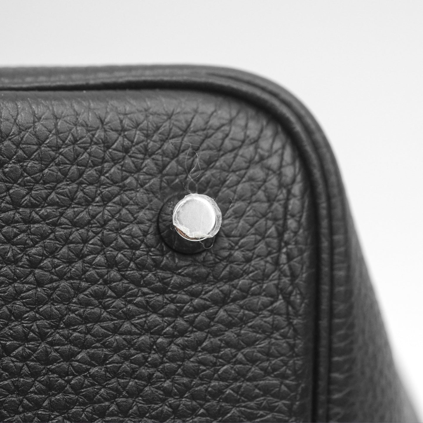 Hermès Picotin 22 Stitch Black Clemence Palladium Hardware