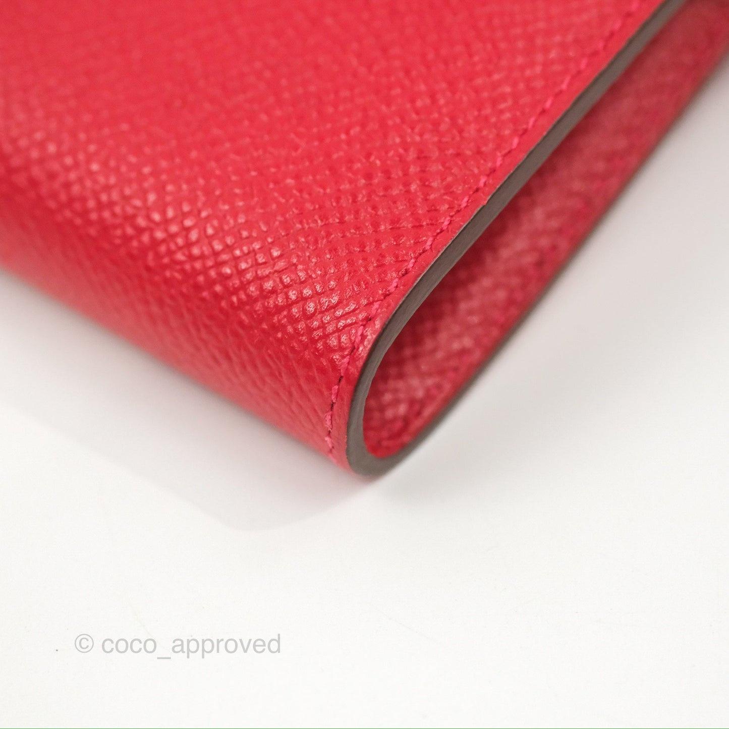 Hermès Kelly Wallet Rouge Casaque Epsom Gold Hardware