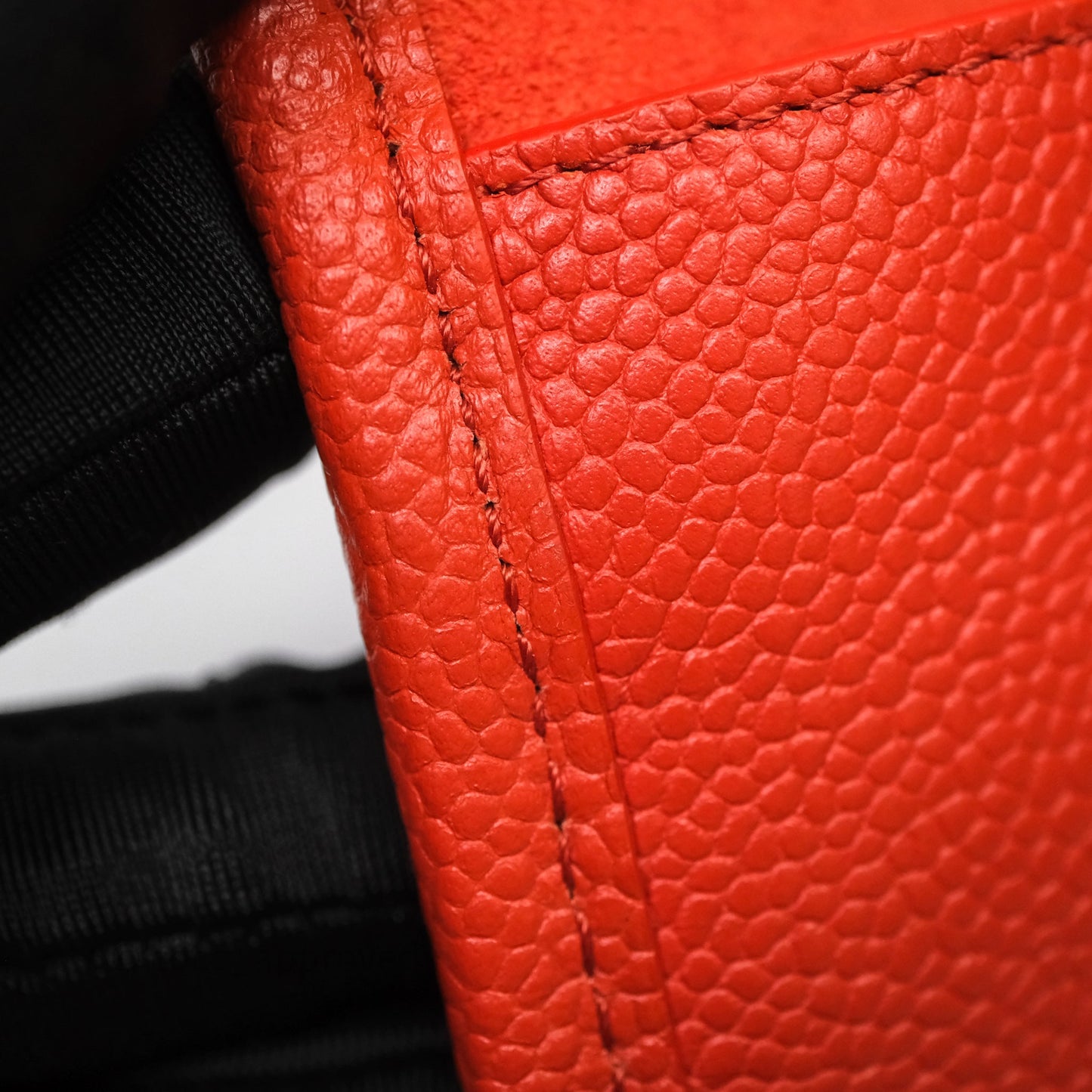 Chanel CC Drawstring Bucket Bag Black Caviar