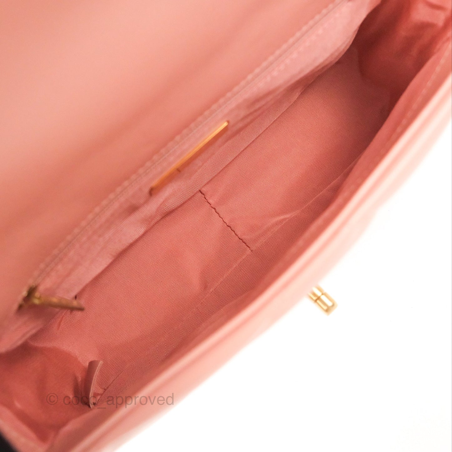 Chanel 19 Small Blush Pink Goatskin Mixed Hardware