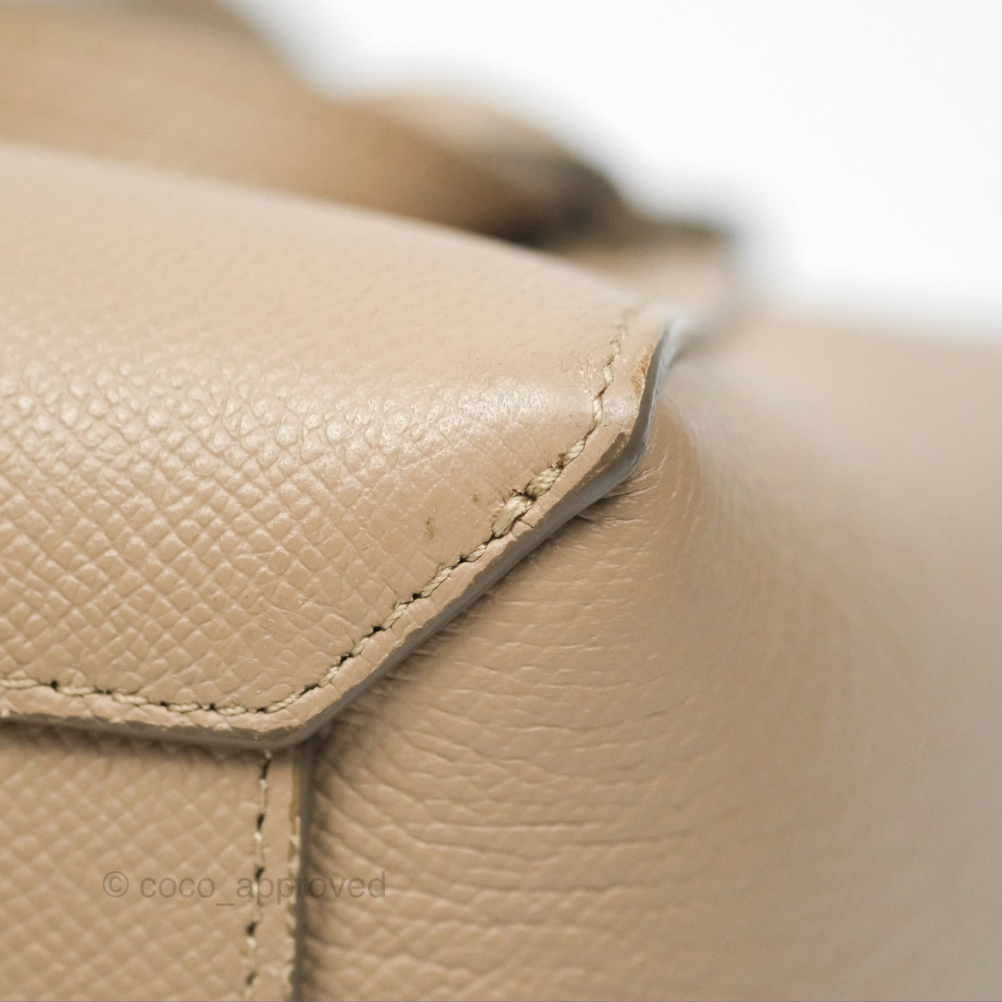 Celine Nano Belt Bag Light Taupe Grained Calfskin Gold Hardware