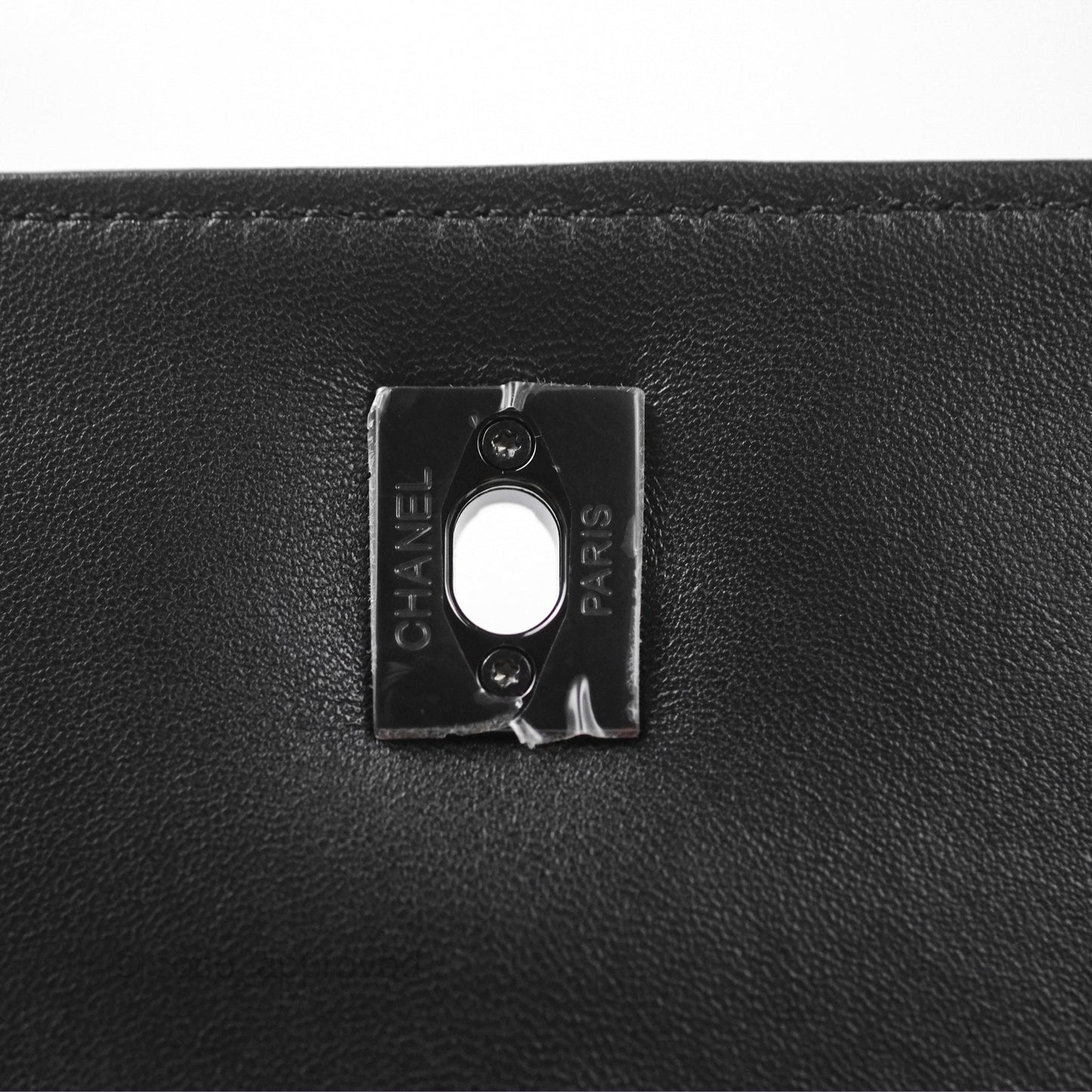 Chanel Small Trendy CC So Black Lambskin