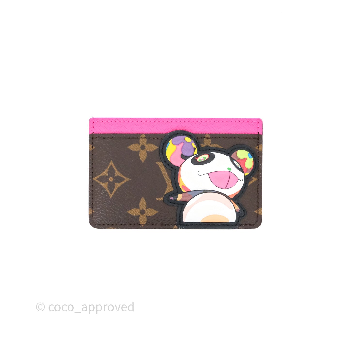 Louis Vuitton x Takashi Murakami Card Holder Monogram Canvas