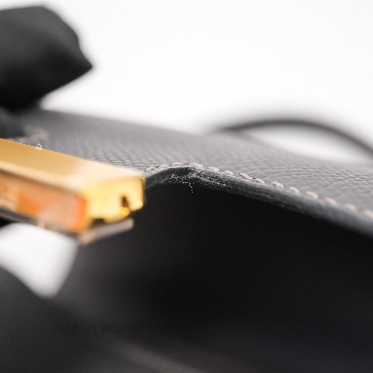 Hermès Constance Mini 18cm Graphite 88 Epsom Gold Hardware