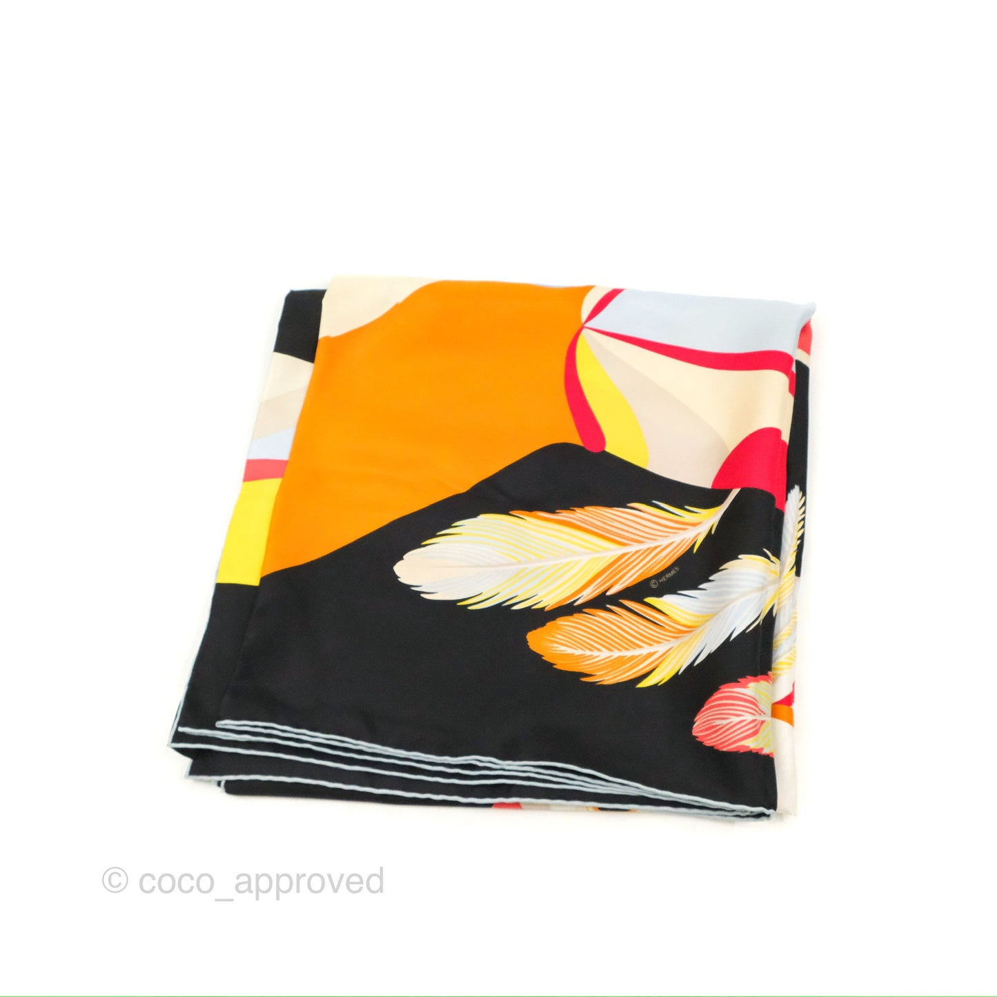 Hermes Toucans de Paradis Scarf 140