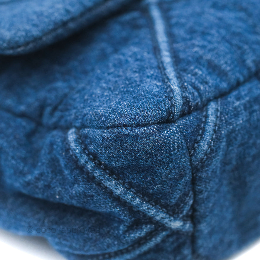 Chanel 19 Small Denim Mixed Hardware