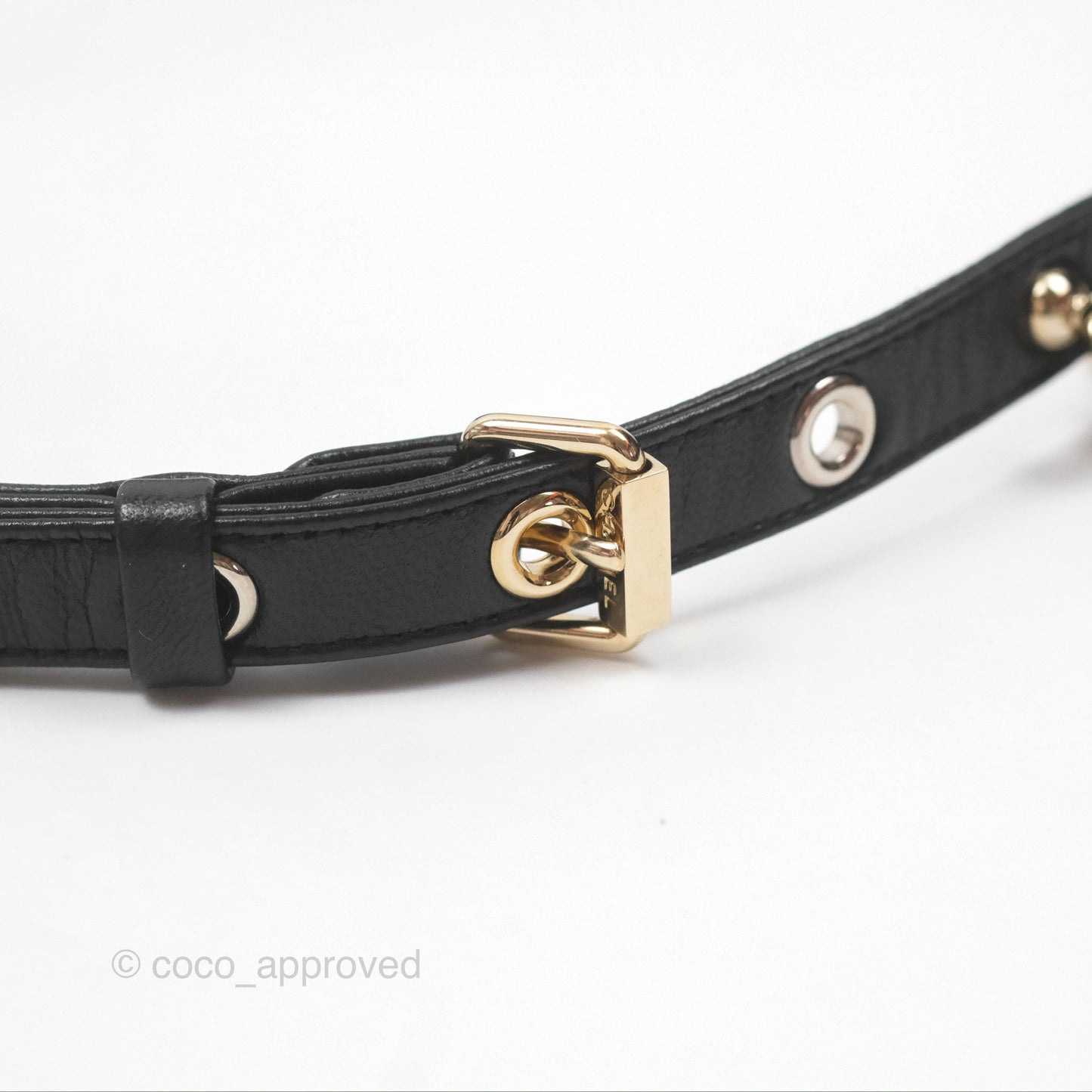 Chanel Vanity With Chain Black Goatskin Mixed Hardware
