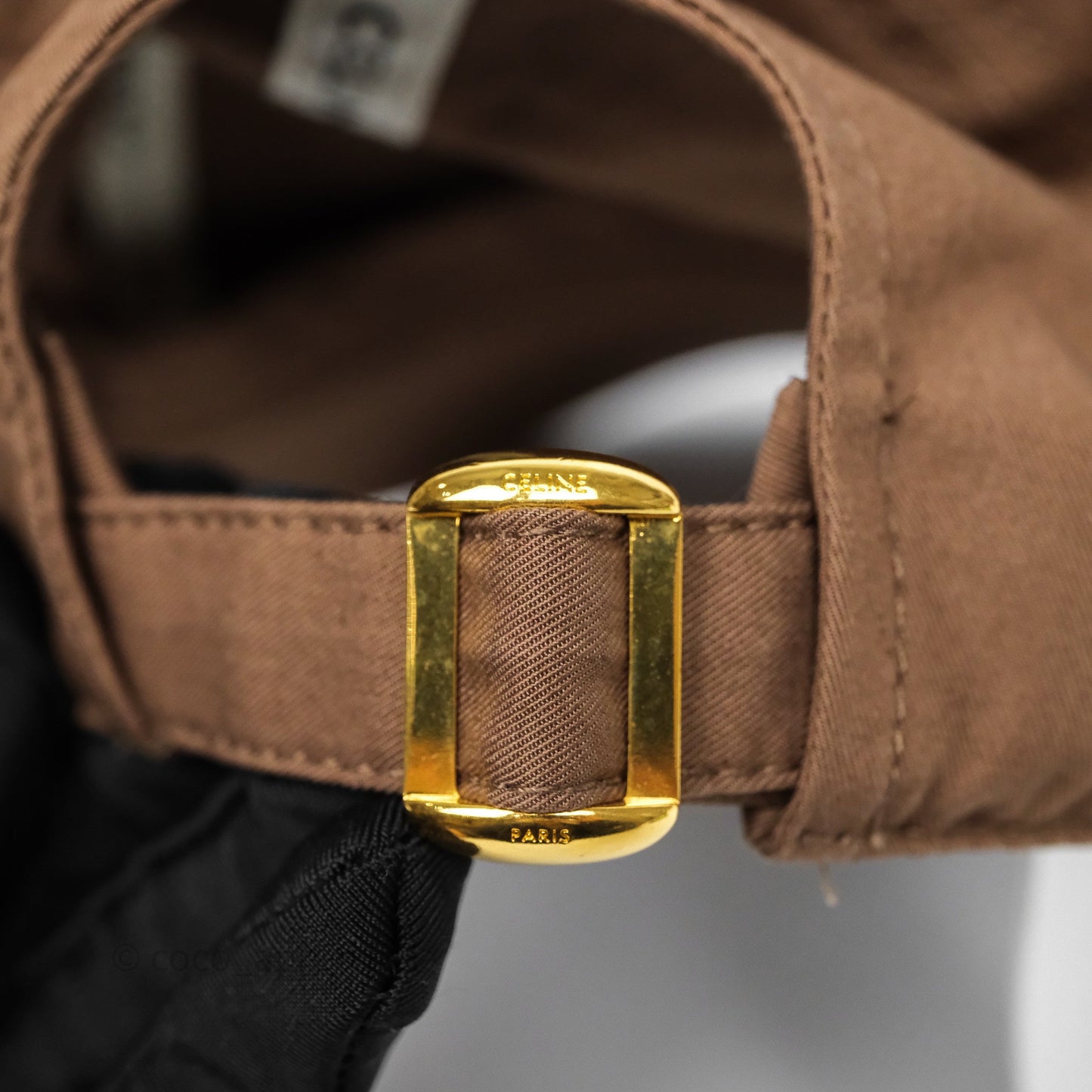 Celine Baseball Cap Cotton Triomphe