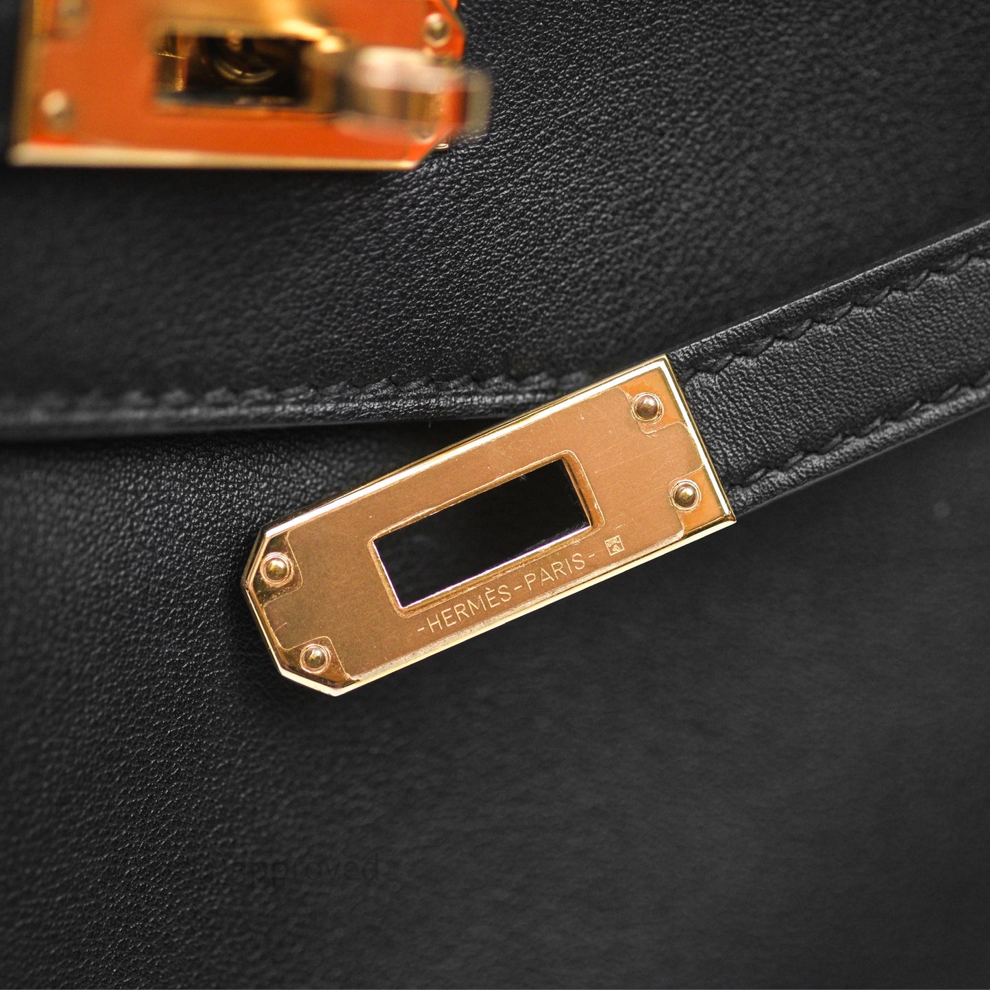 Hermès Kelly Danse II Bag Black Noir 89 Swift Gold Hardware