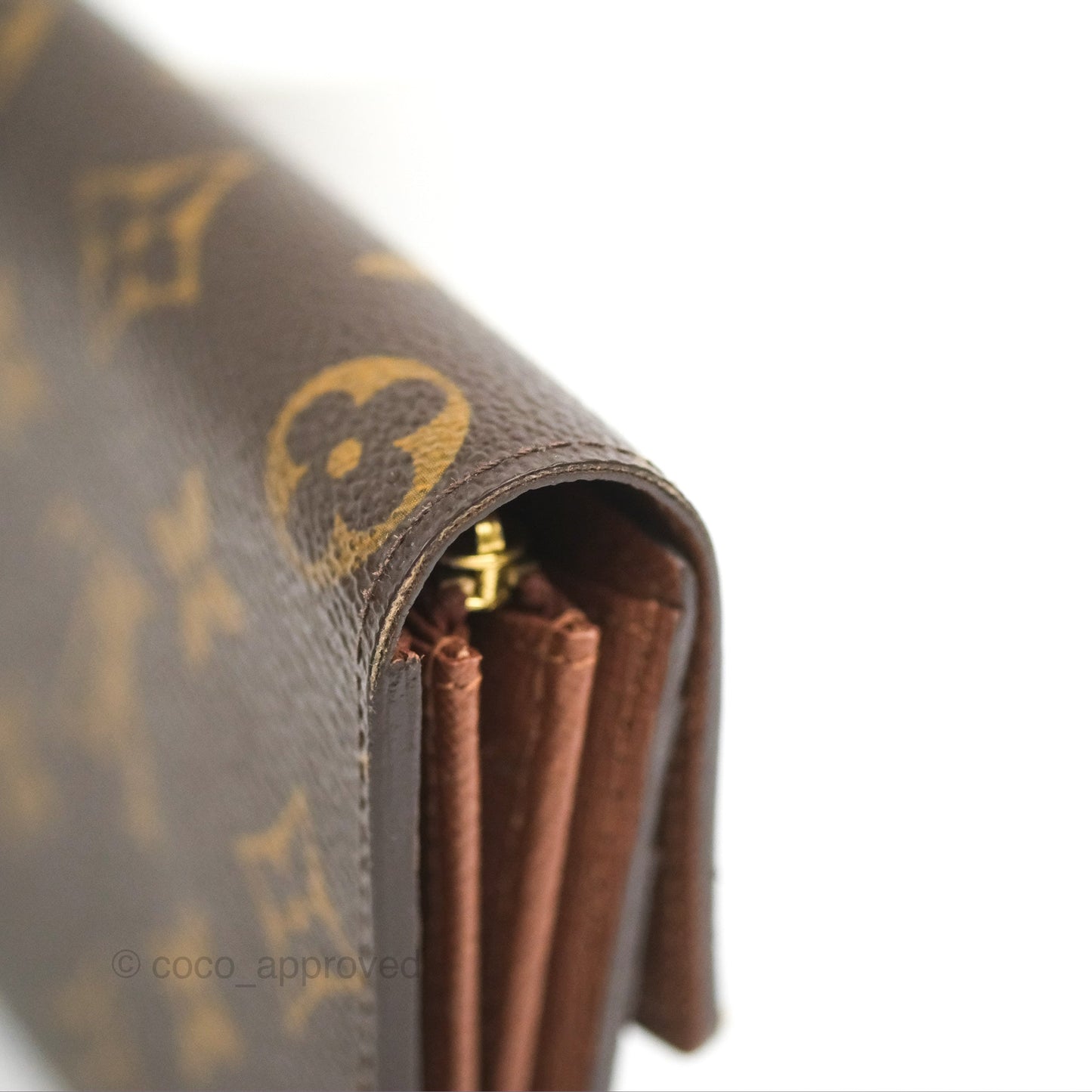 Louis Vuitton Vintage Sarah Wallet Monogram