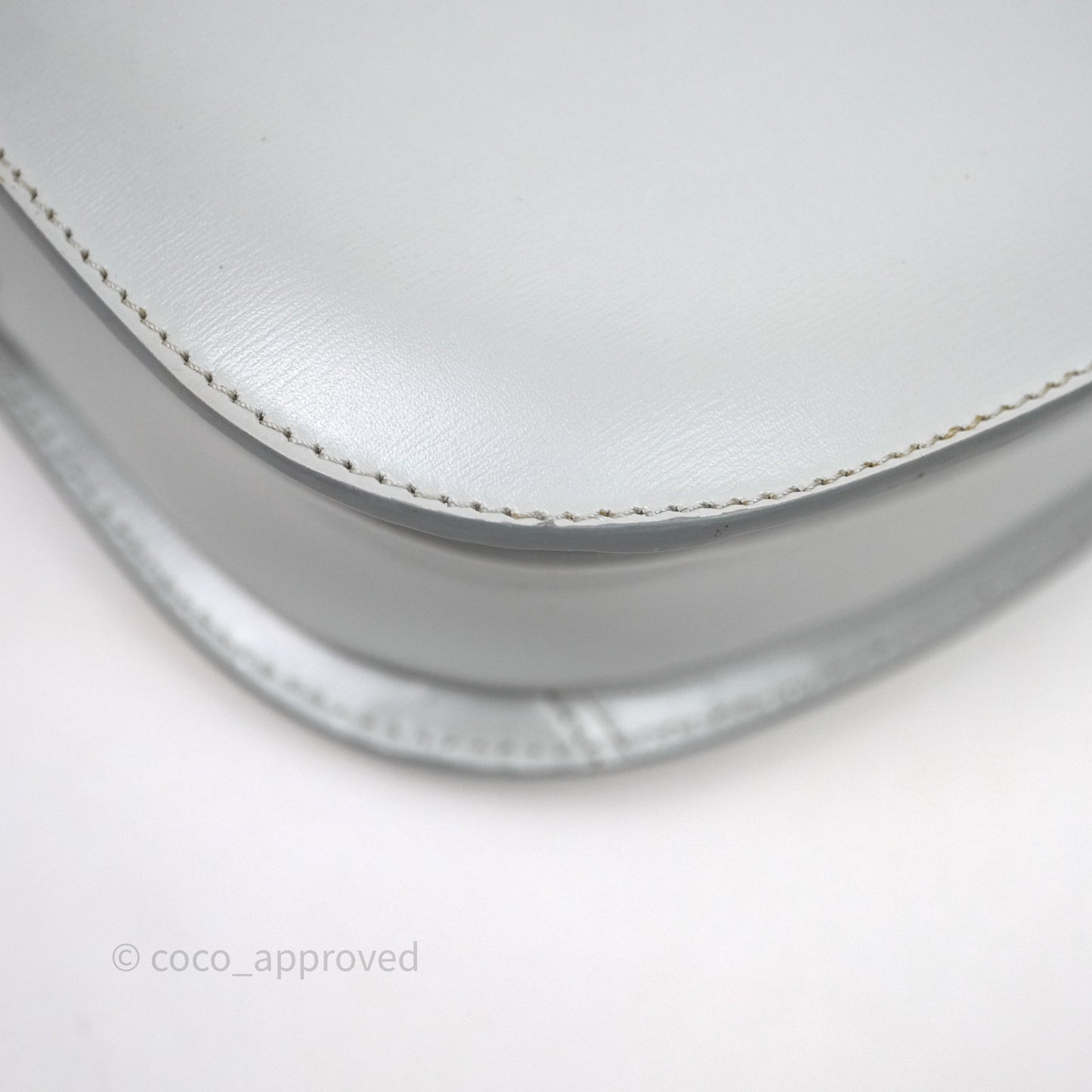 Celine Teen Besace Light Blue Shiny Calfskin