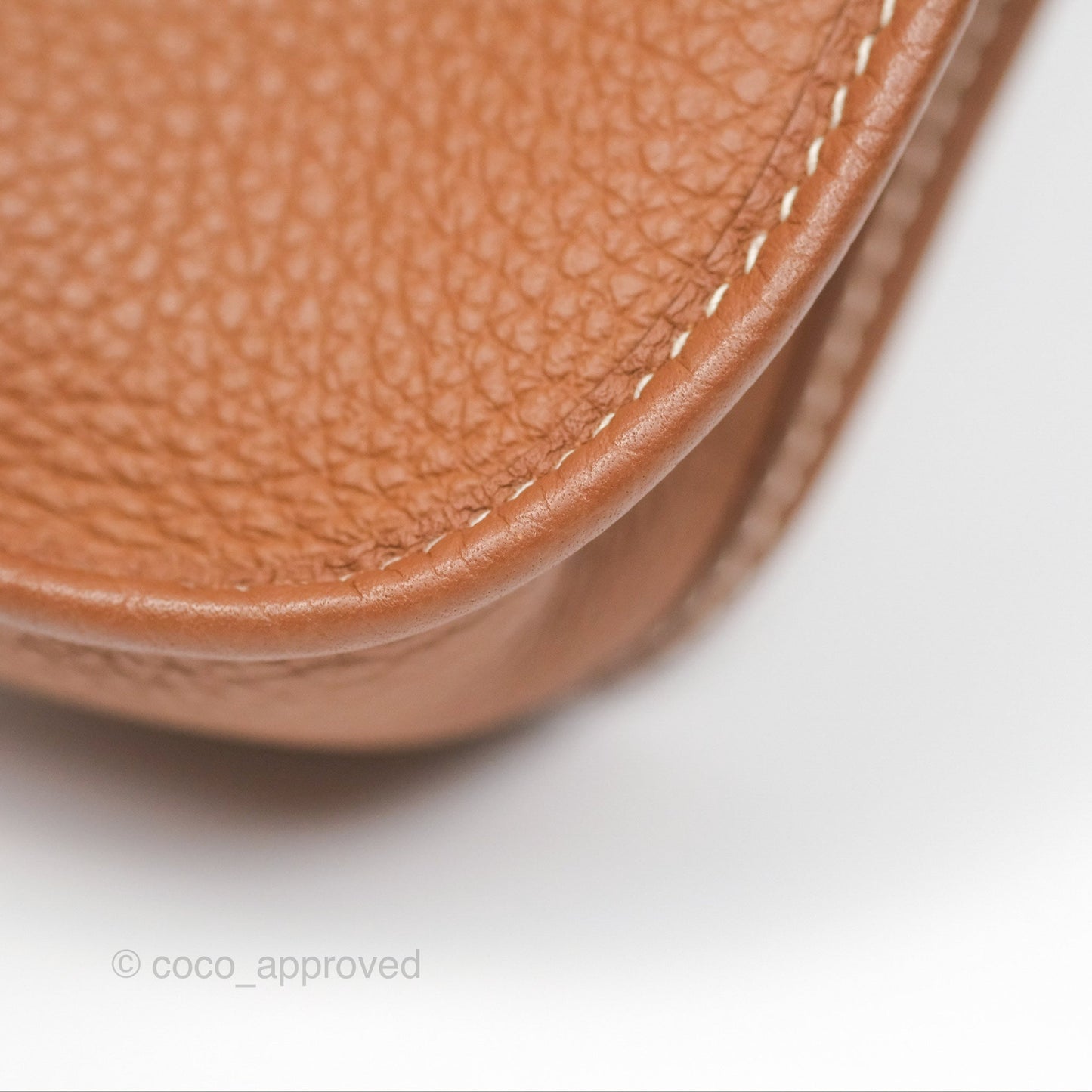 Hermès Mini Evelyne 16 Gold Clemence Gold Hardware