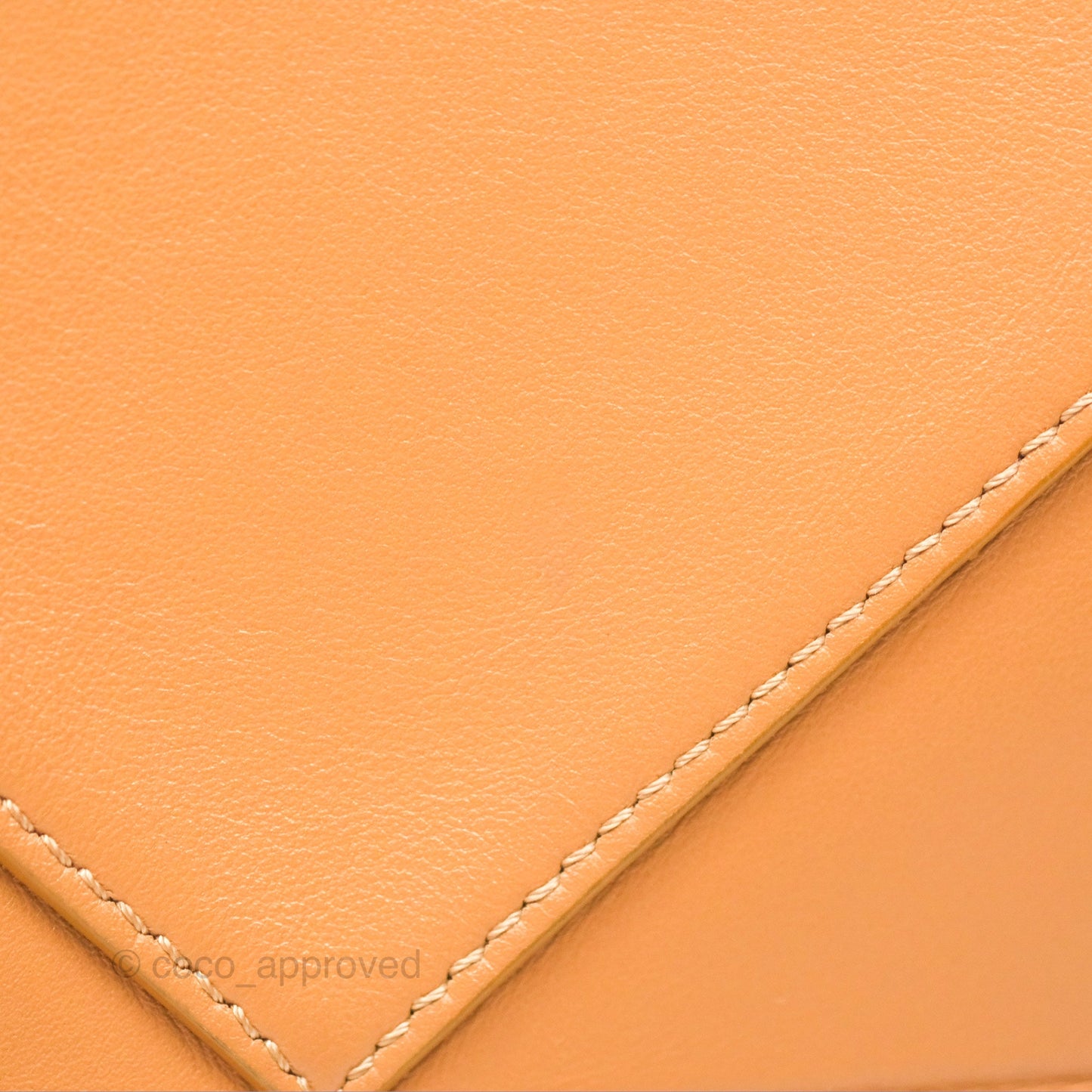 Loewe Mini Puzzle Fold Tote In Shiny Calfskin Warm Desert