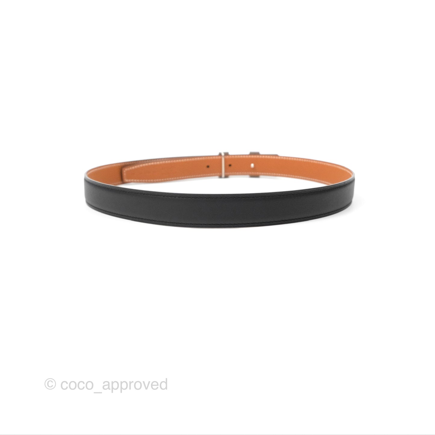 Hermès Constance Belt Buckle & Reversible Leather Strap Size 75