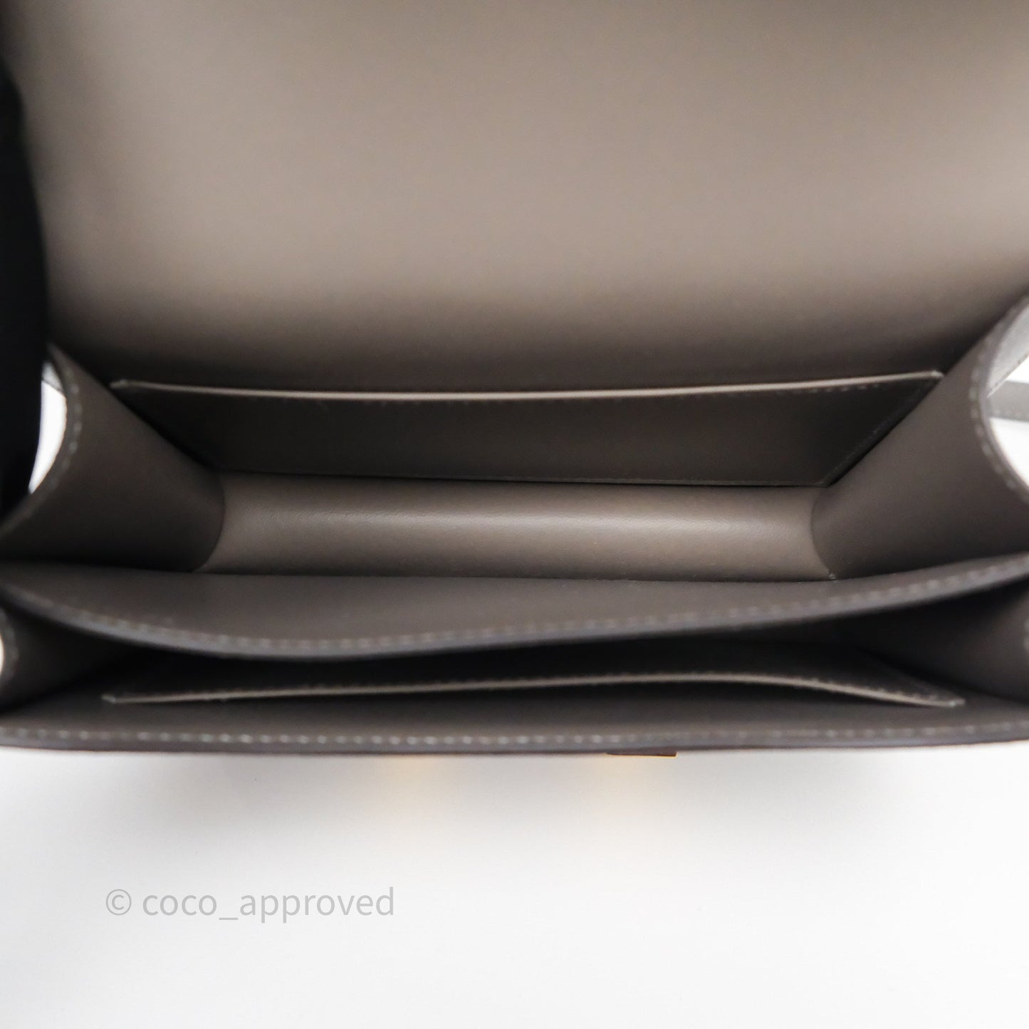 Hermès Constance III Mini Veau Epsom 0L Gris Meyer Gold Hardware