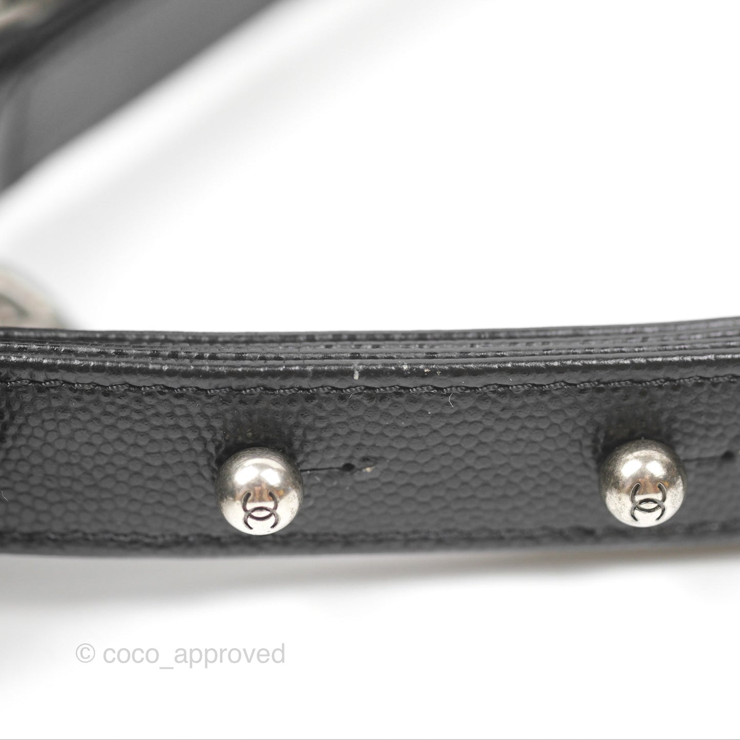Chanel Boy Quilted Medium Black Caviar Ruthenium Hardware