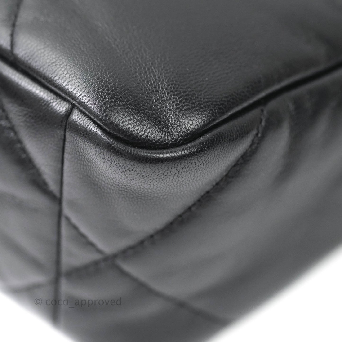 Chanel 19 Small Black Goatskin Mixed Hardware Goatskin