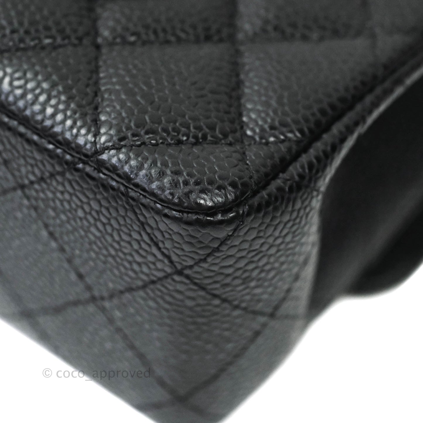 Chanel Classic Small S/M Flap Black Caviar Gold Hardware