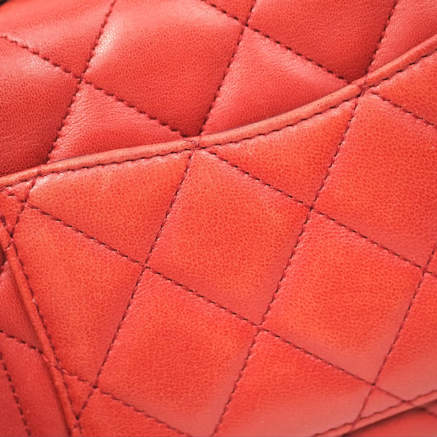 Chanel Diana Reissue Brick Red Gold Hardware