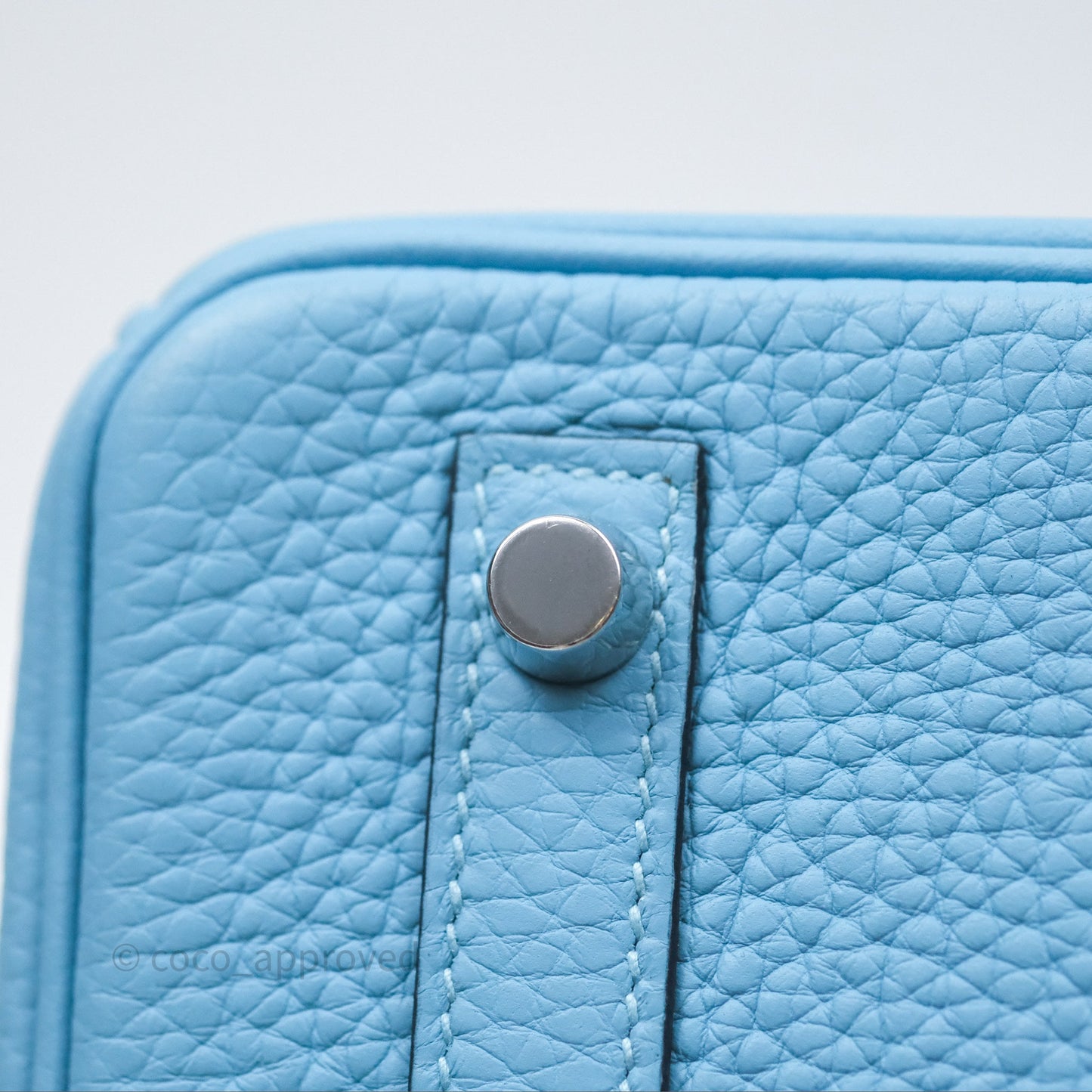 Hermès Birkin 30 Bleu De Nord Togo Palladium Hardware