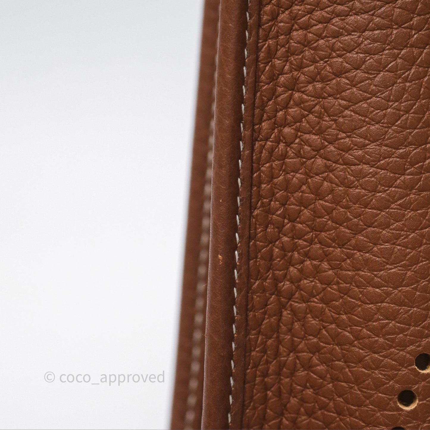 Hermès Mini Evelyne 16 Amazone Gold 37 Clemence Gold Hardware