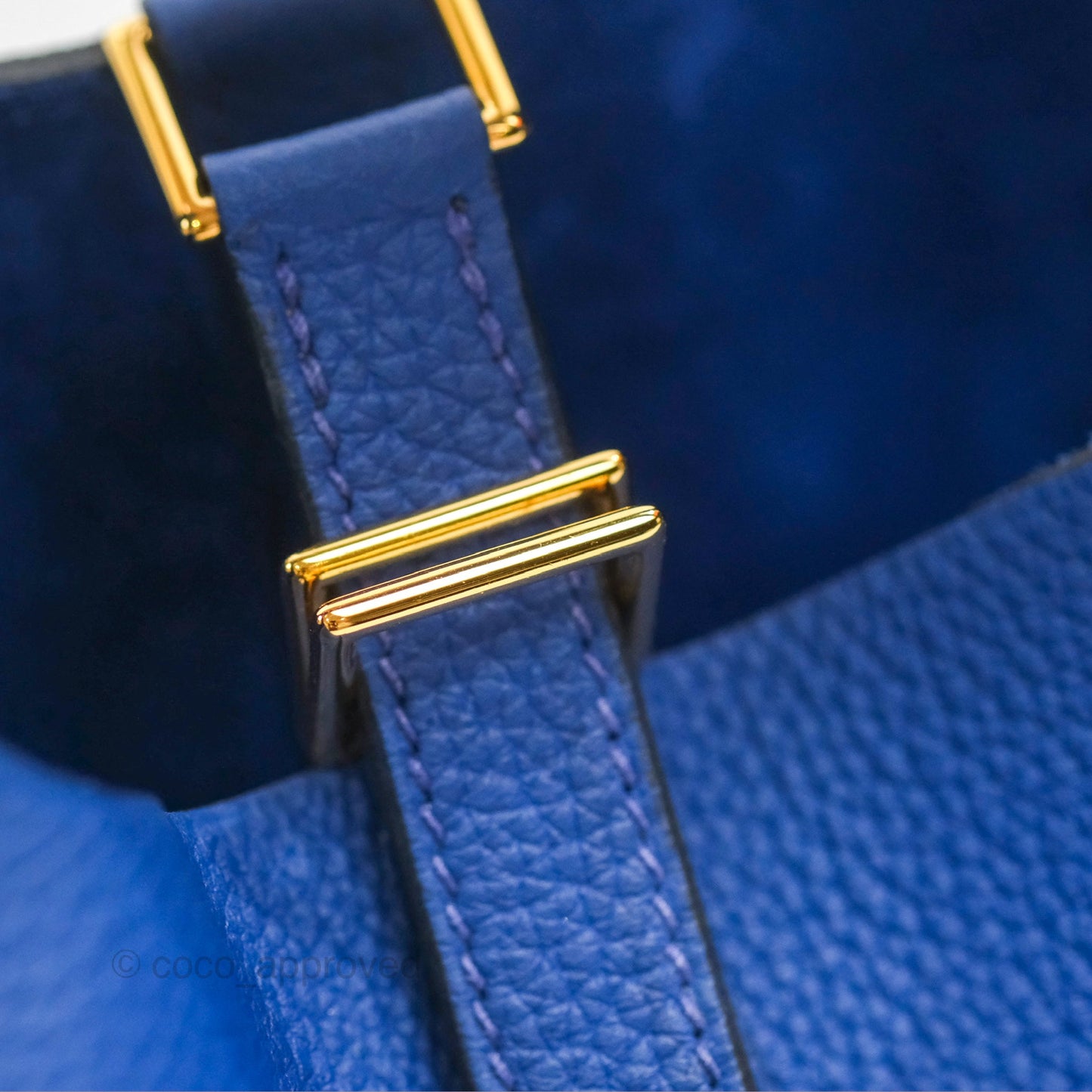 Hermès Picotin Lock 18 Bleu Royal Taurillon Maurice TM Gold Hardware