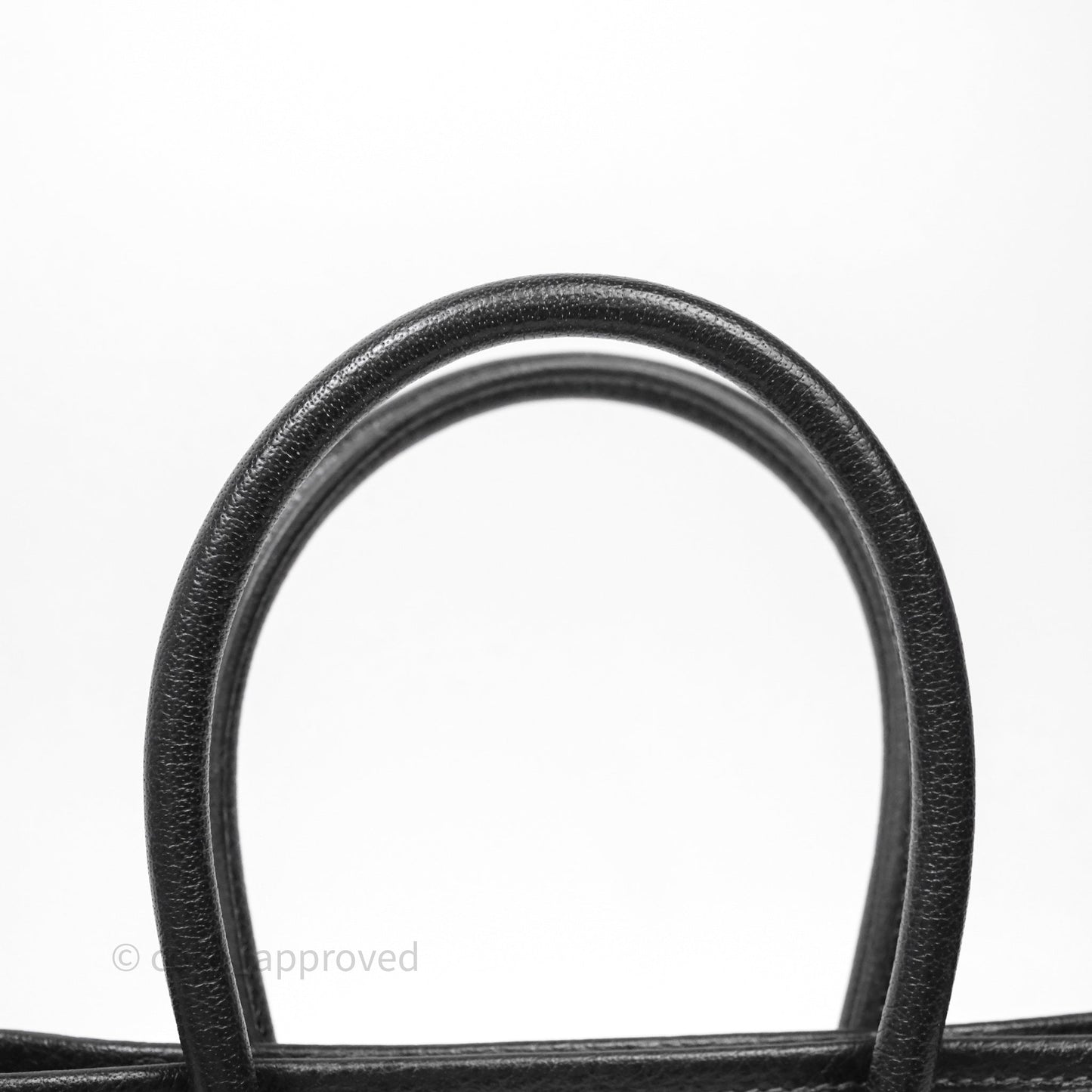Hermes Vintage Mini Garden Party Noir 89 Canvas Palladium Hardware