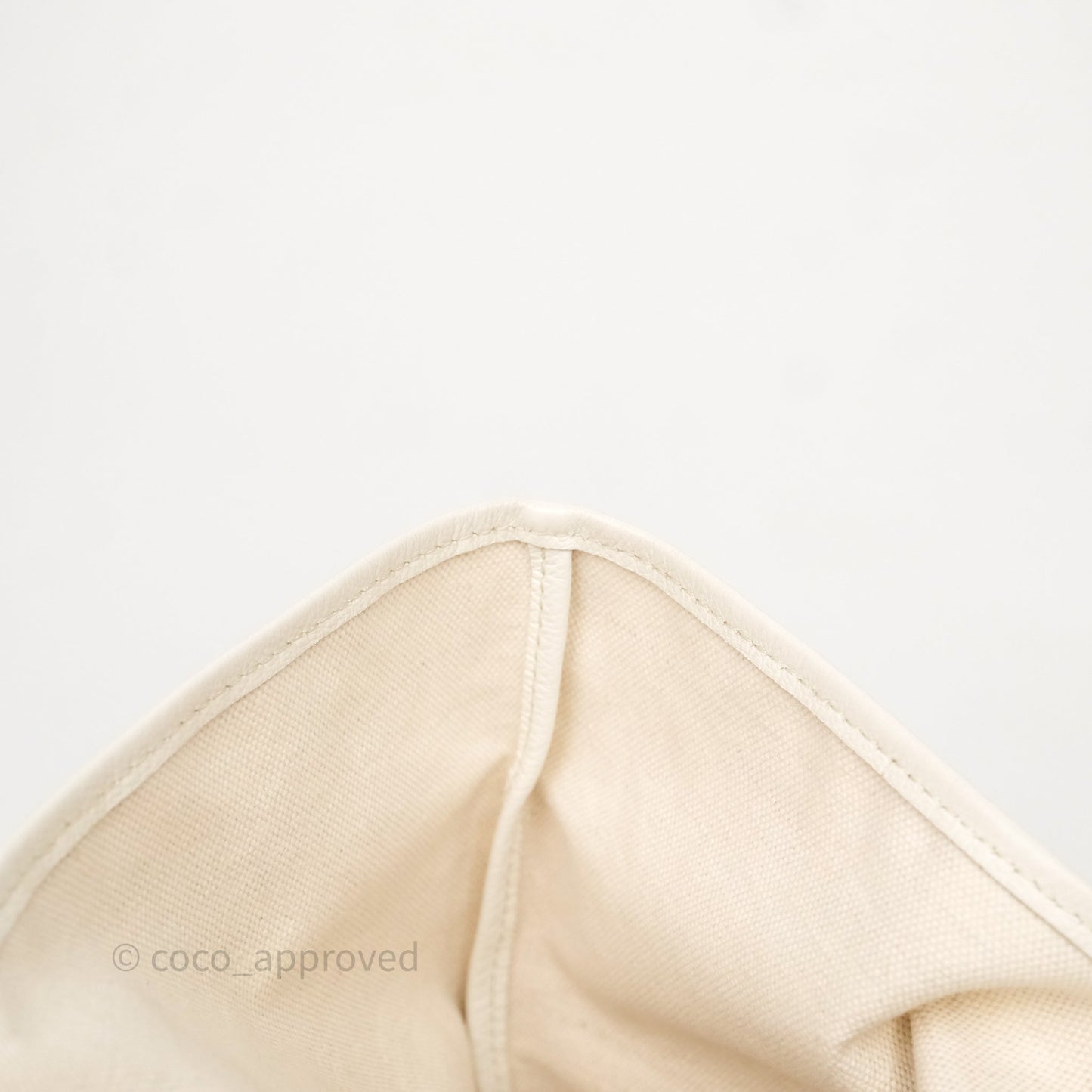 Goyard St Louis Tote PM White