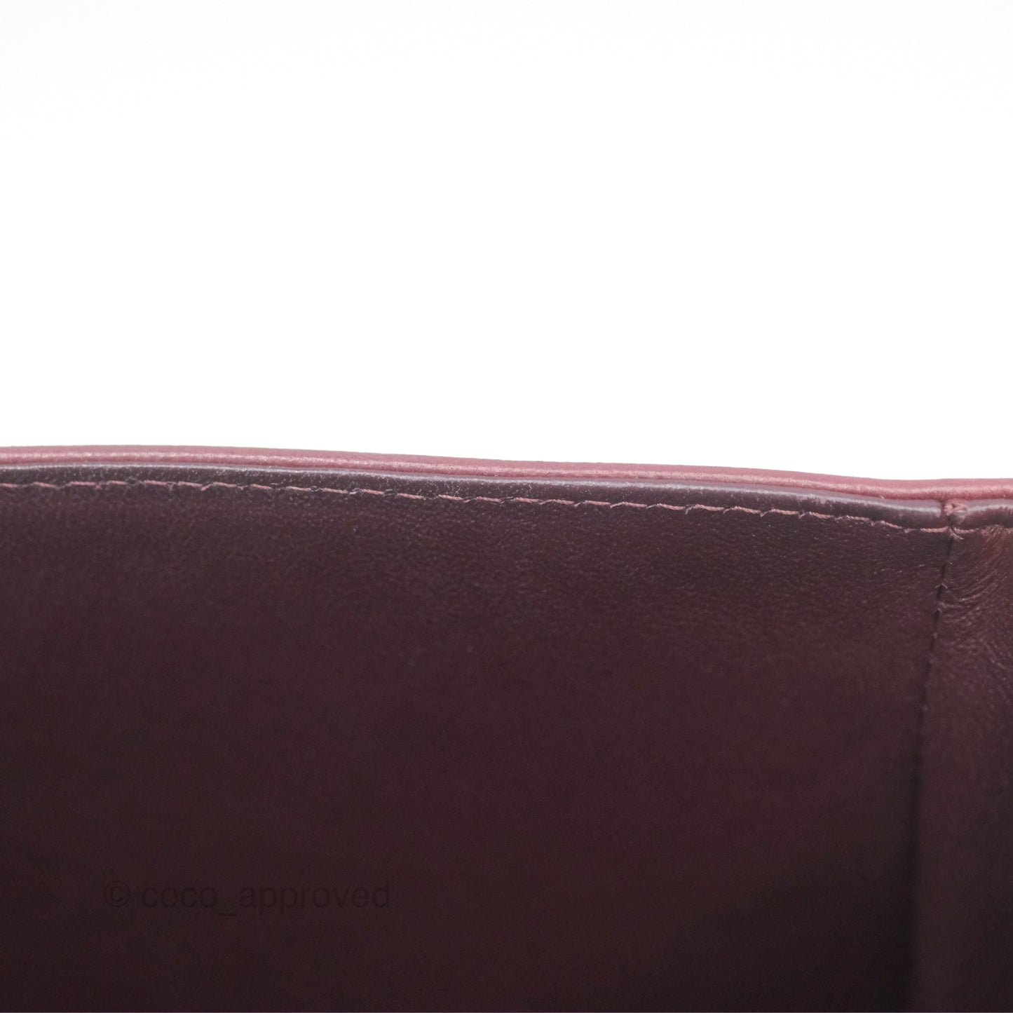Chanel Jumbo Double Flap Burgundy Lambskin Gold Hardware