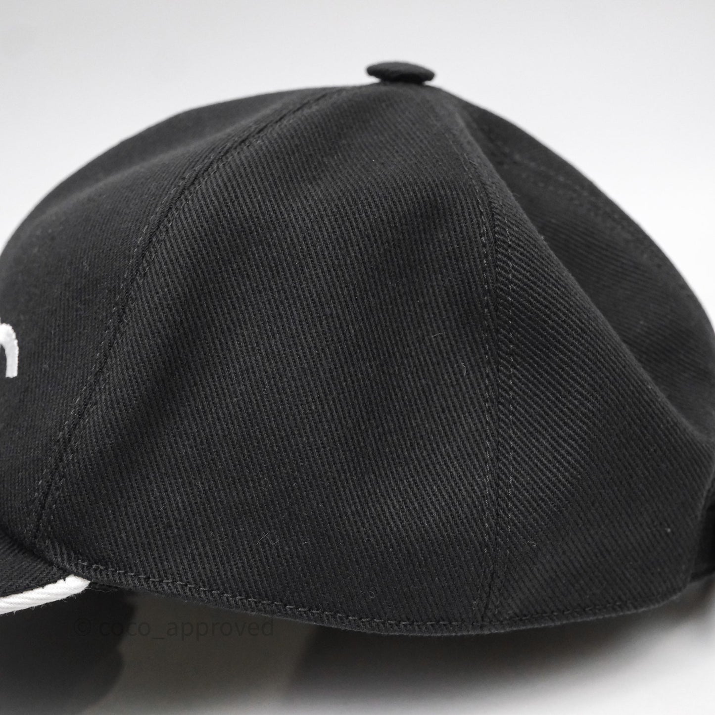 Chanel CC Baseball Cap Black