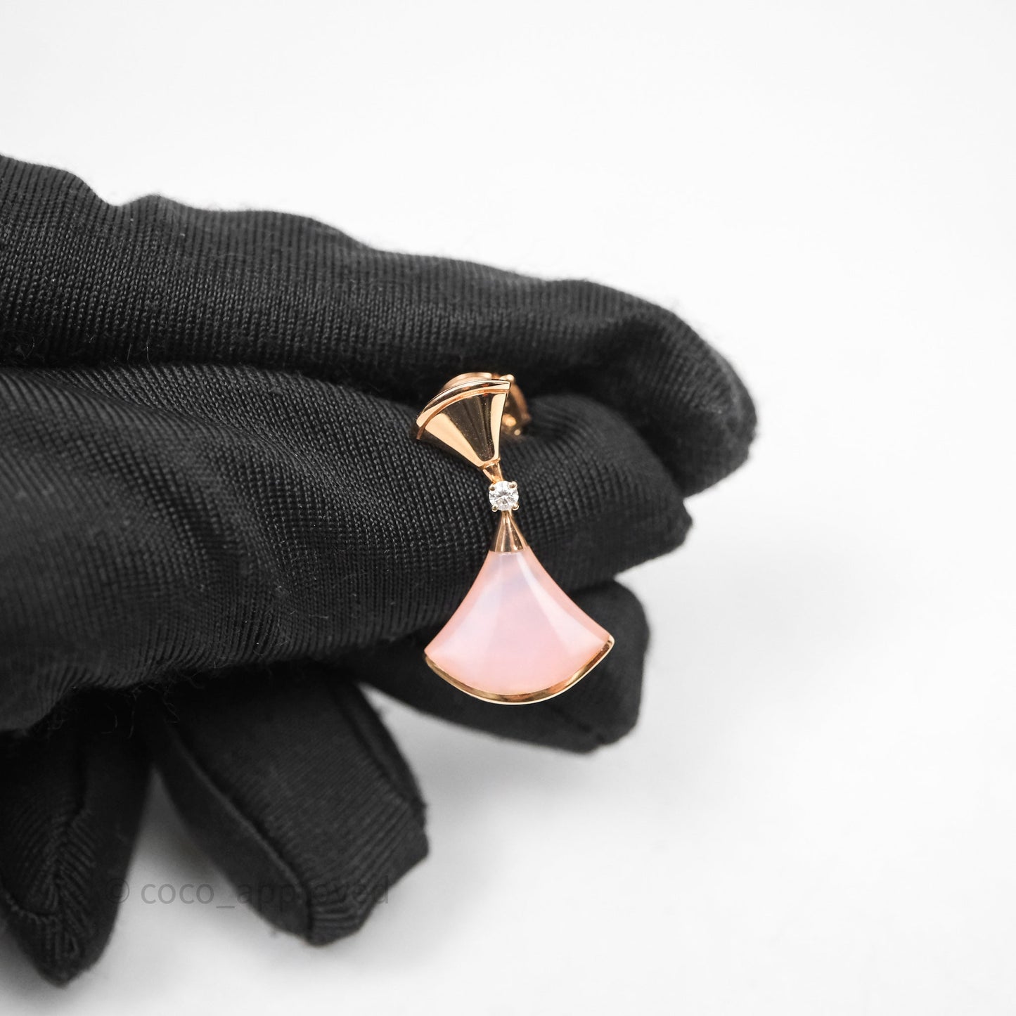 Bulgari Divas’ Dream Pink Rose Gold Diamonds Earrings
