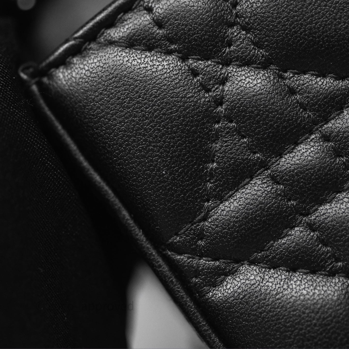 Christian Dior Dior Talk Phone Pouch Black Cannage Lambskin