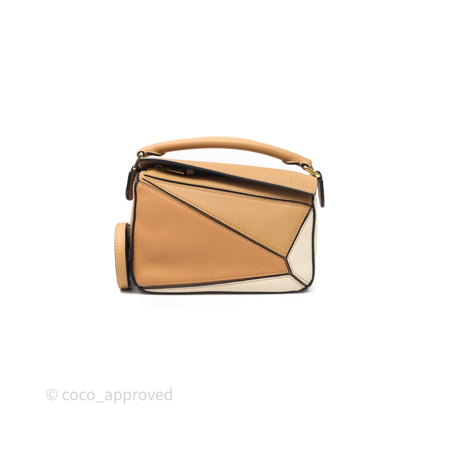 Loewe Mini Puzzle Bag Dune & Warm Desert