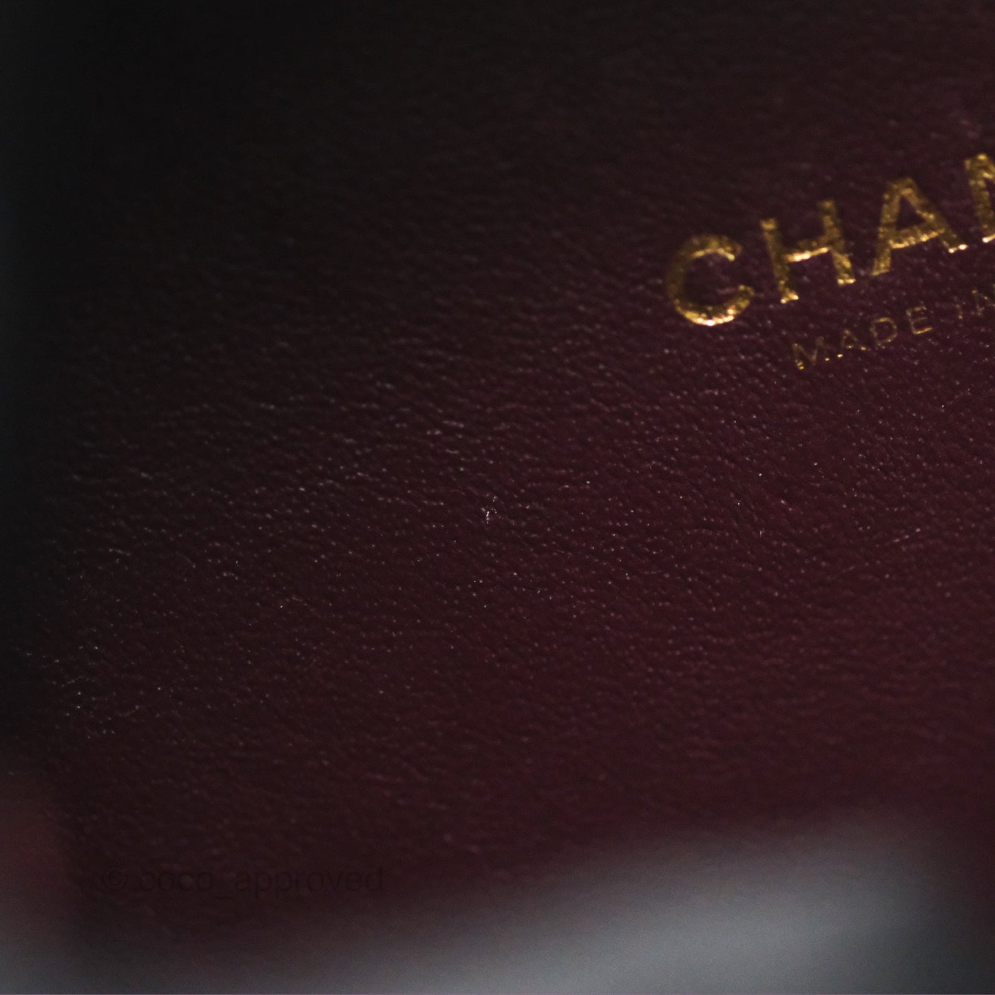 Chanel Quilted Small CC Filigree Vanity Case Navy Black Caviar Gold Hardware