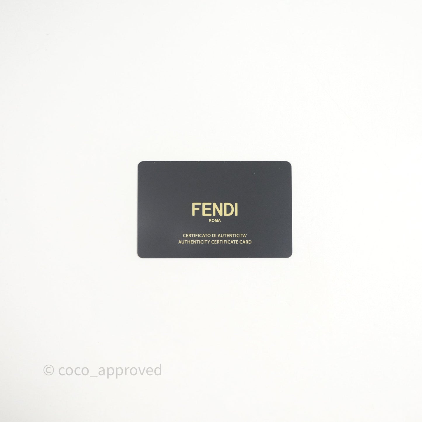 Fendi Fendi Logo Black Sunglasses Gold Tone