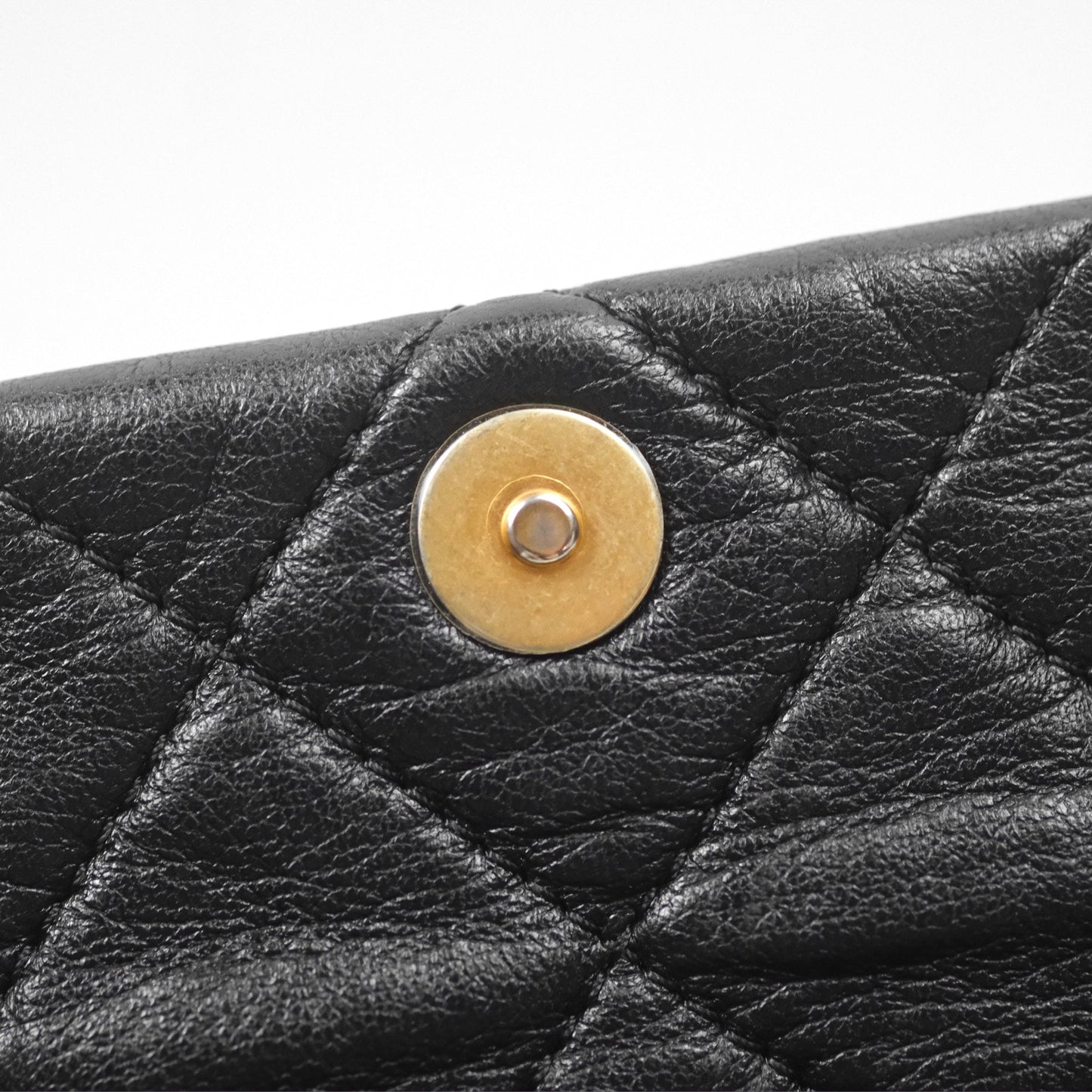 Chanel Small Hobo Bag Crumpled Black Lambskin Aged Gold Hardware 21S