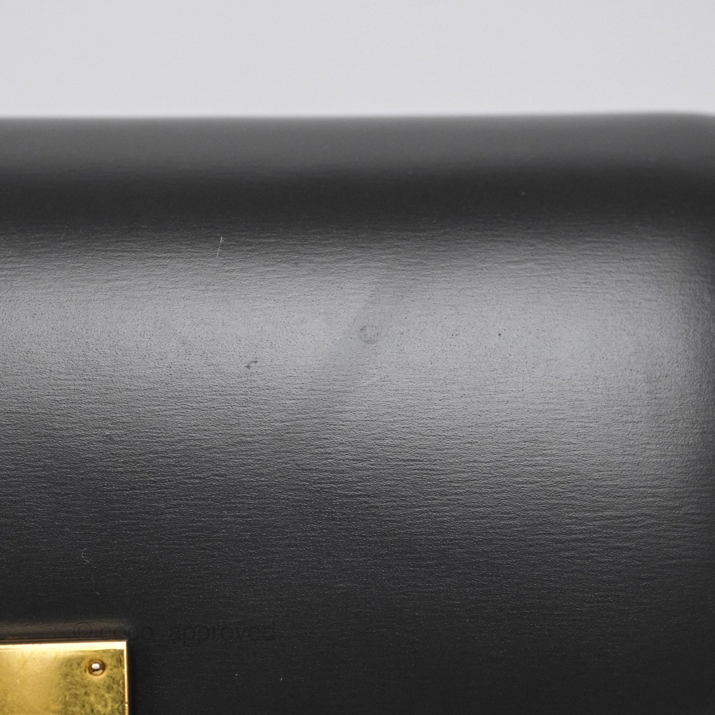 Celine Teen Classic Box Flap Dark Grey Box Calfskin